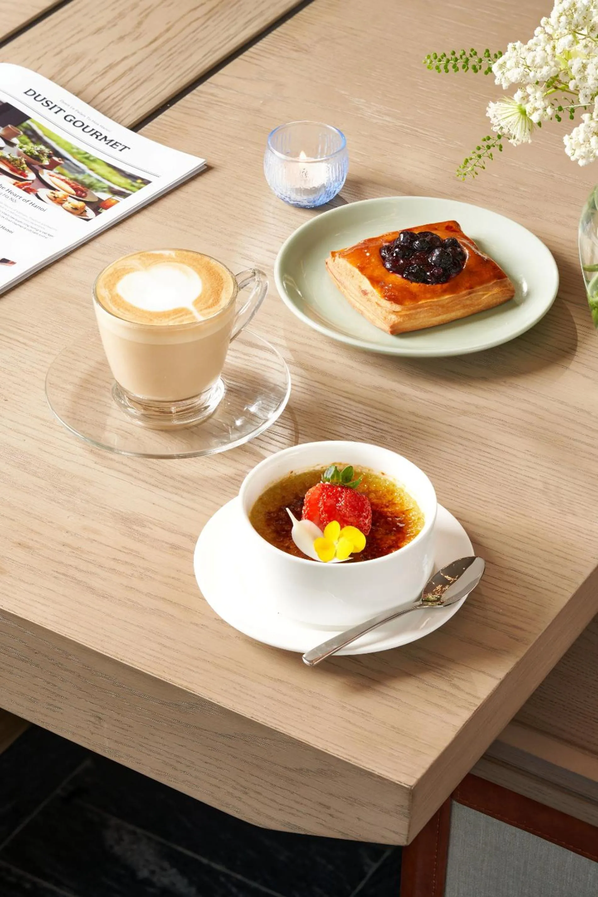 Food and drinks in Dusit Le Palais Tu Hoa Hanoi