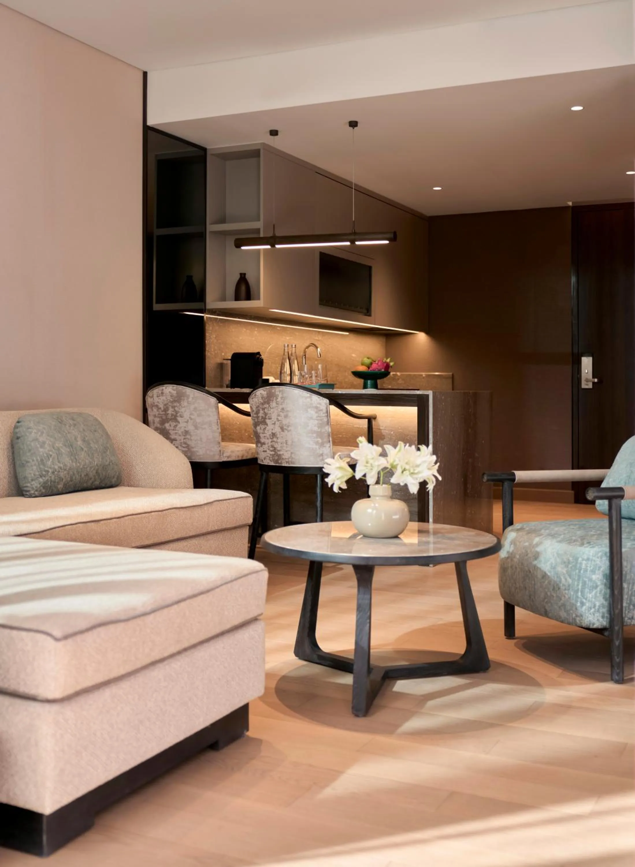 Seating area in Dusit Le Palais Tu Hoa Hanoi