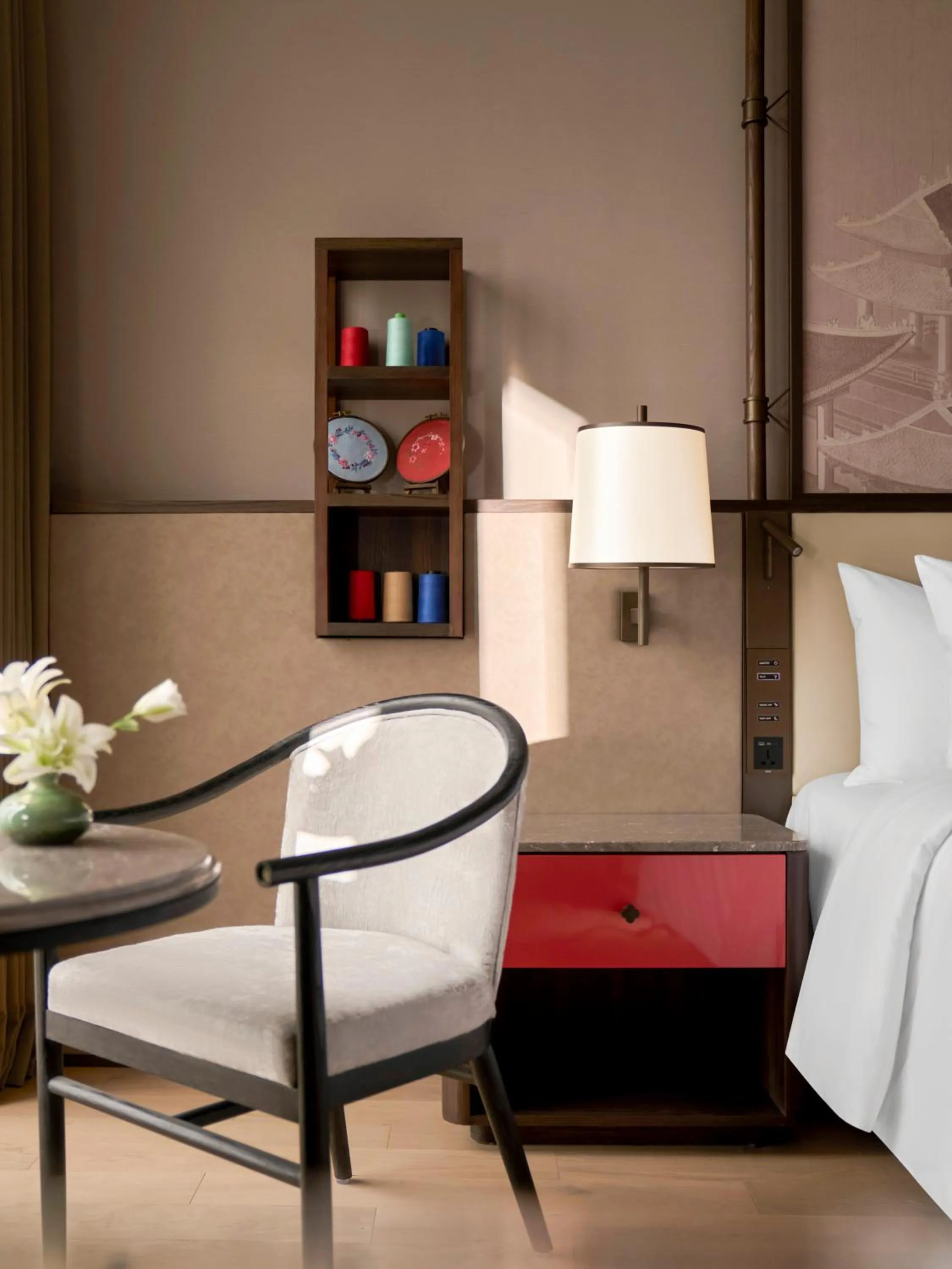 Bedroom, Bed in Dusit Le Palais Tu Hoa Hanoi