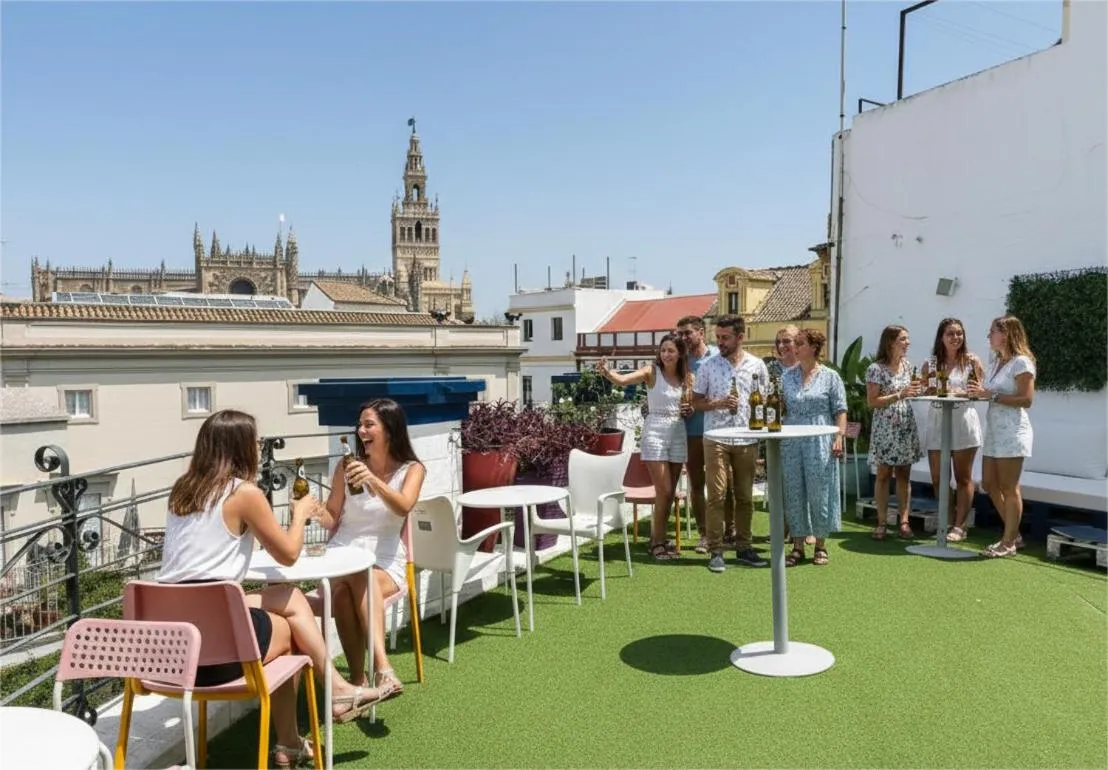 Property building in Rio Hostel