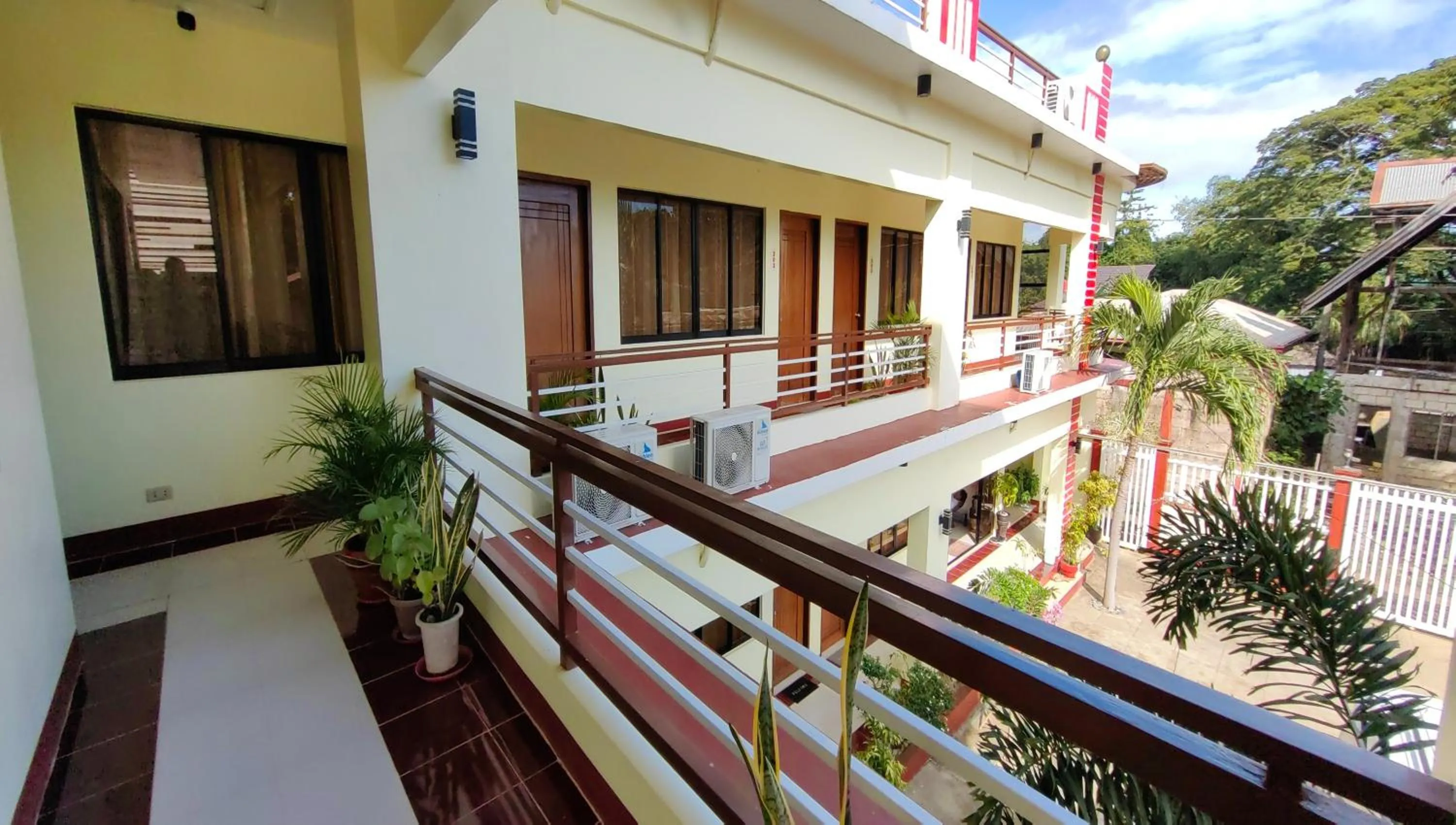 Balcony/Terrace in Pring Pension House Puerto Princesa