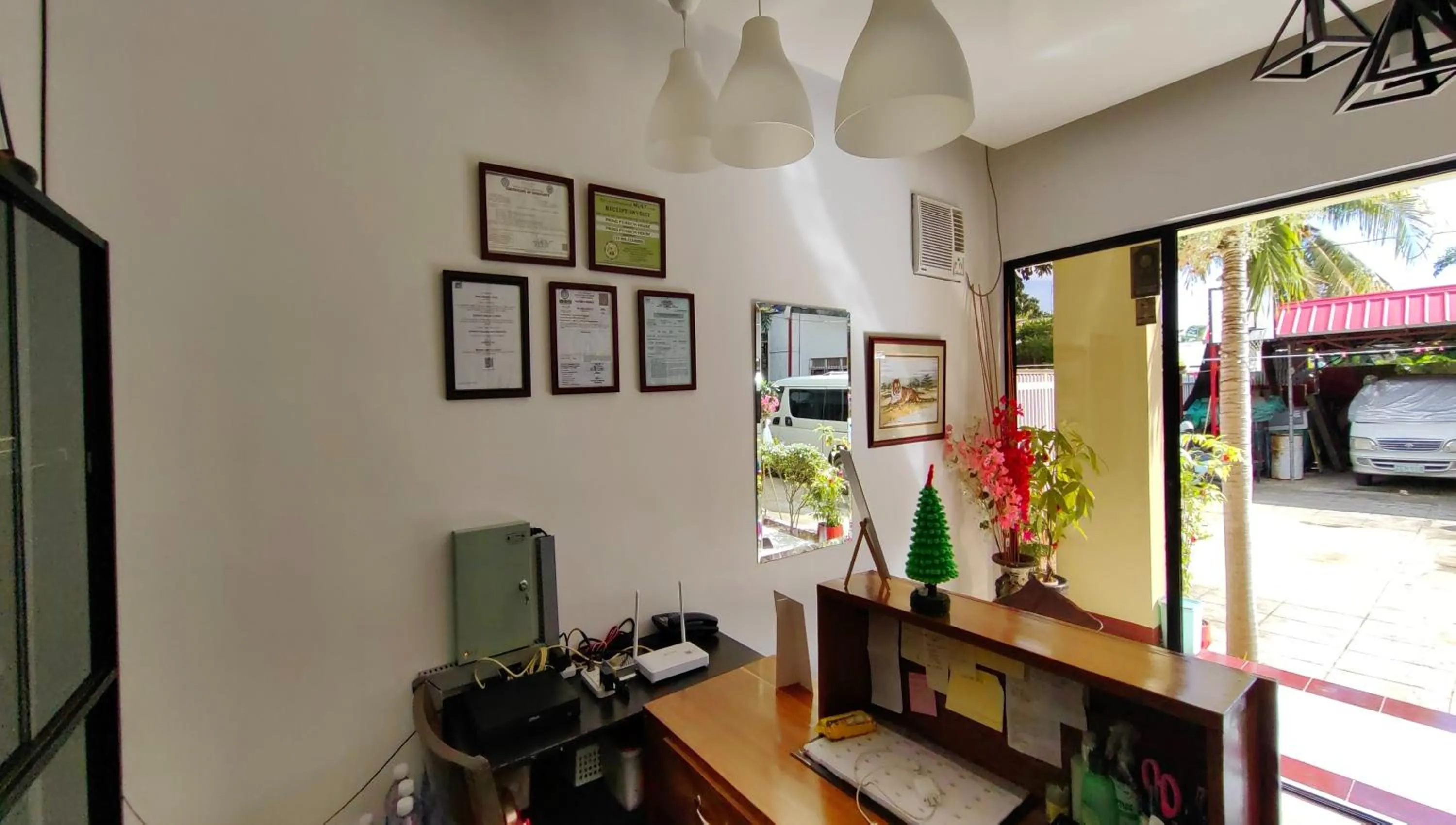 Lobby or reception in Pring Pension House Puerto Princesa