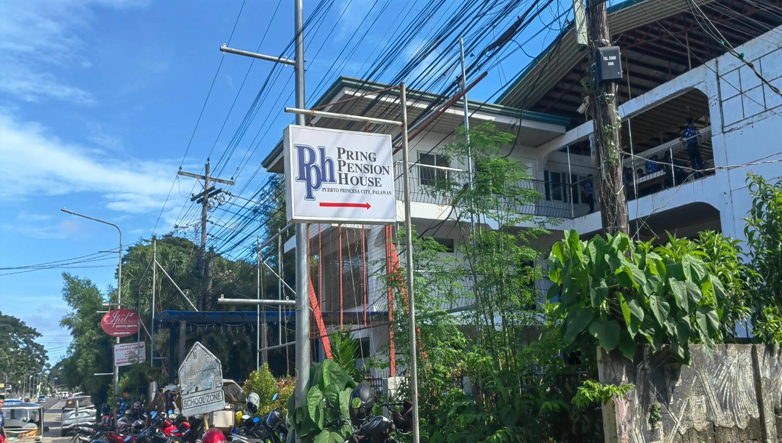 Property building in Pring Pension House Puerto Princesa