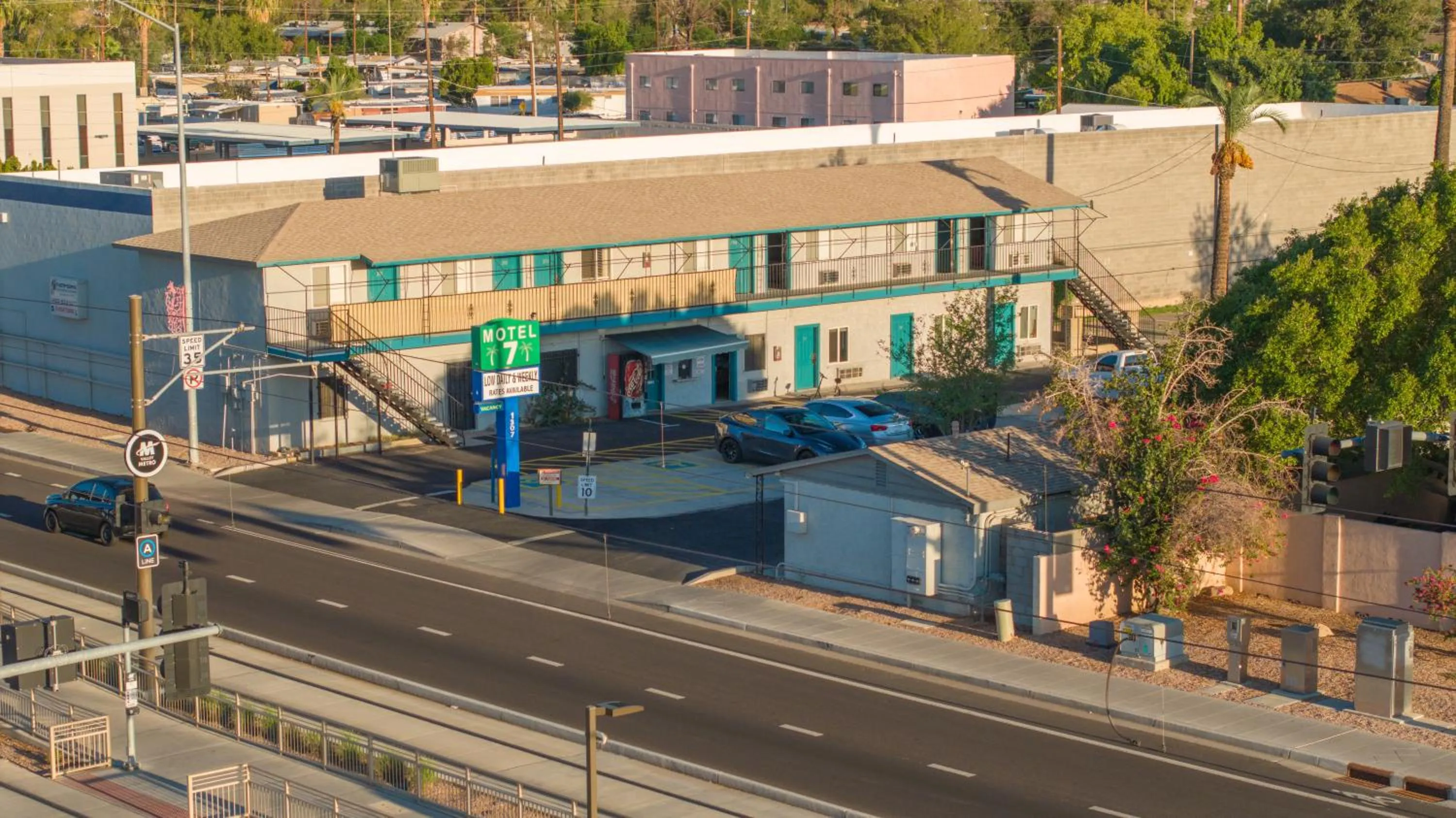 Parking in Motel 7 By OYO Near Phoenix Airport