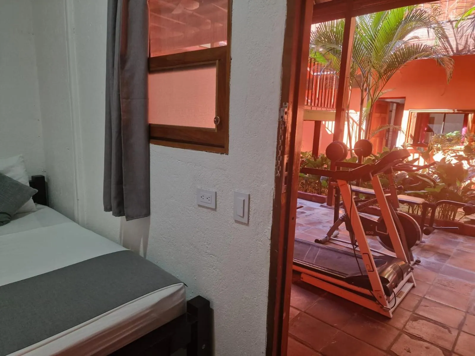 View (from property/room), Bed in Hotel El Maltese