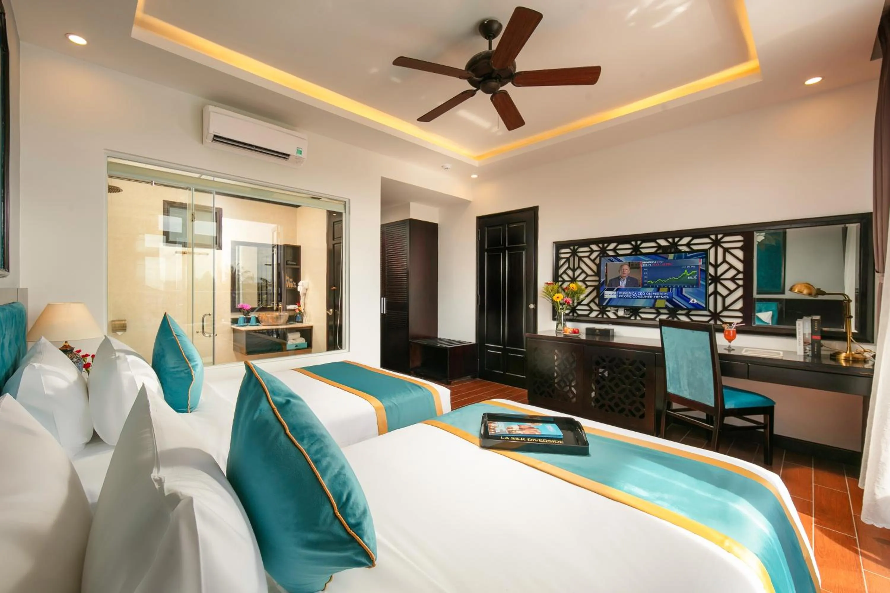 Photo of the whole room in Silk River Hoi An Hotel & Spa