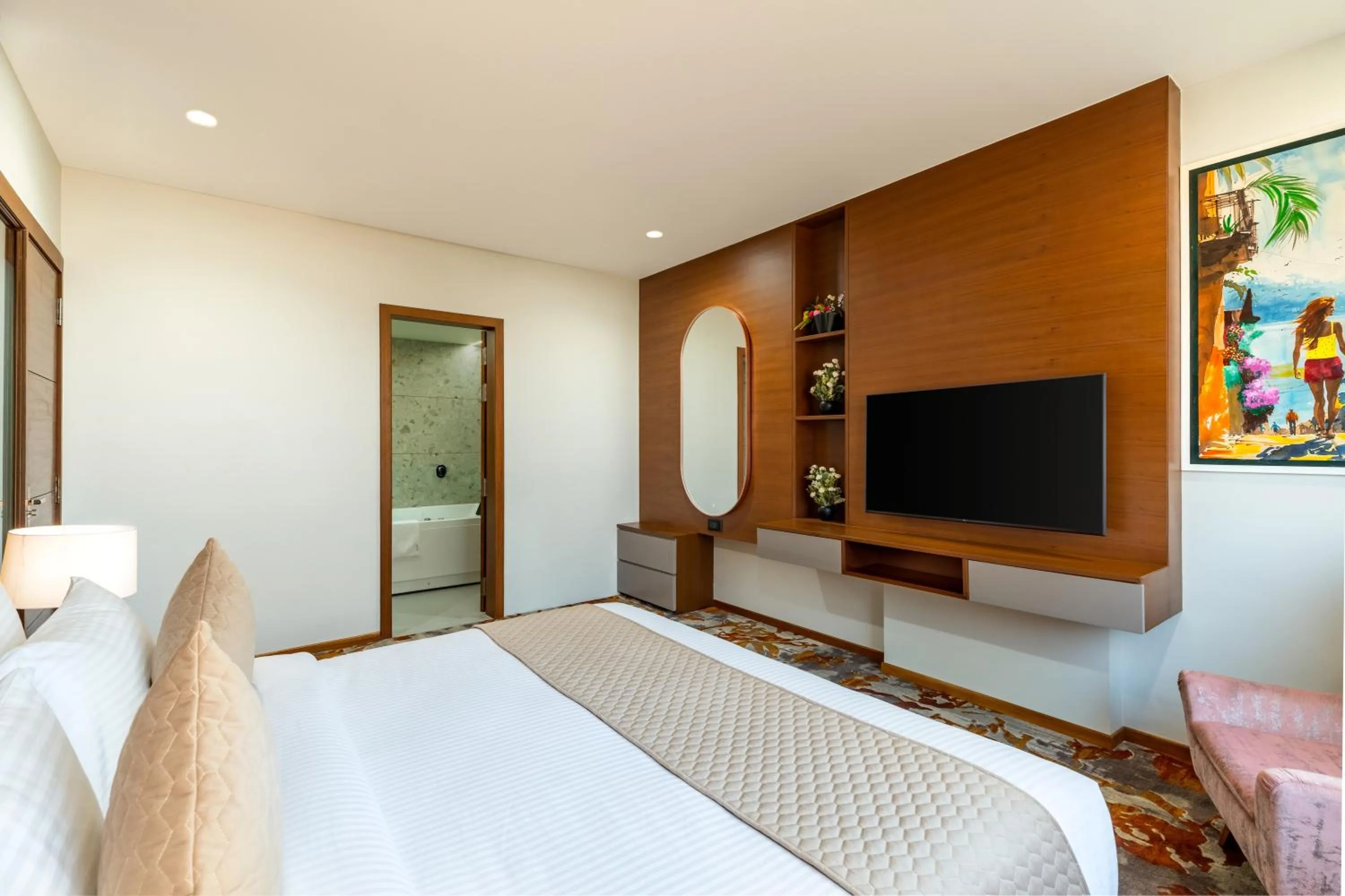 Photo of the whole room, Bed in The Paradise Bliss - A Luxury Hotel & Spa in Udaipur