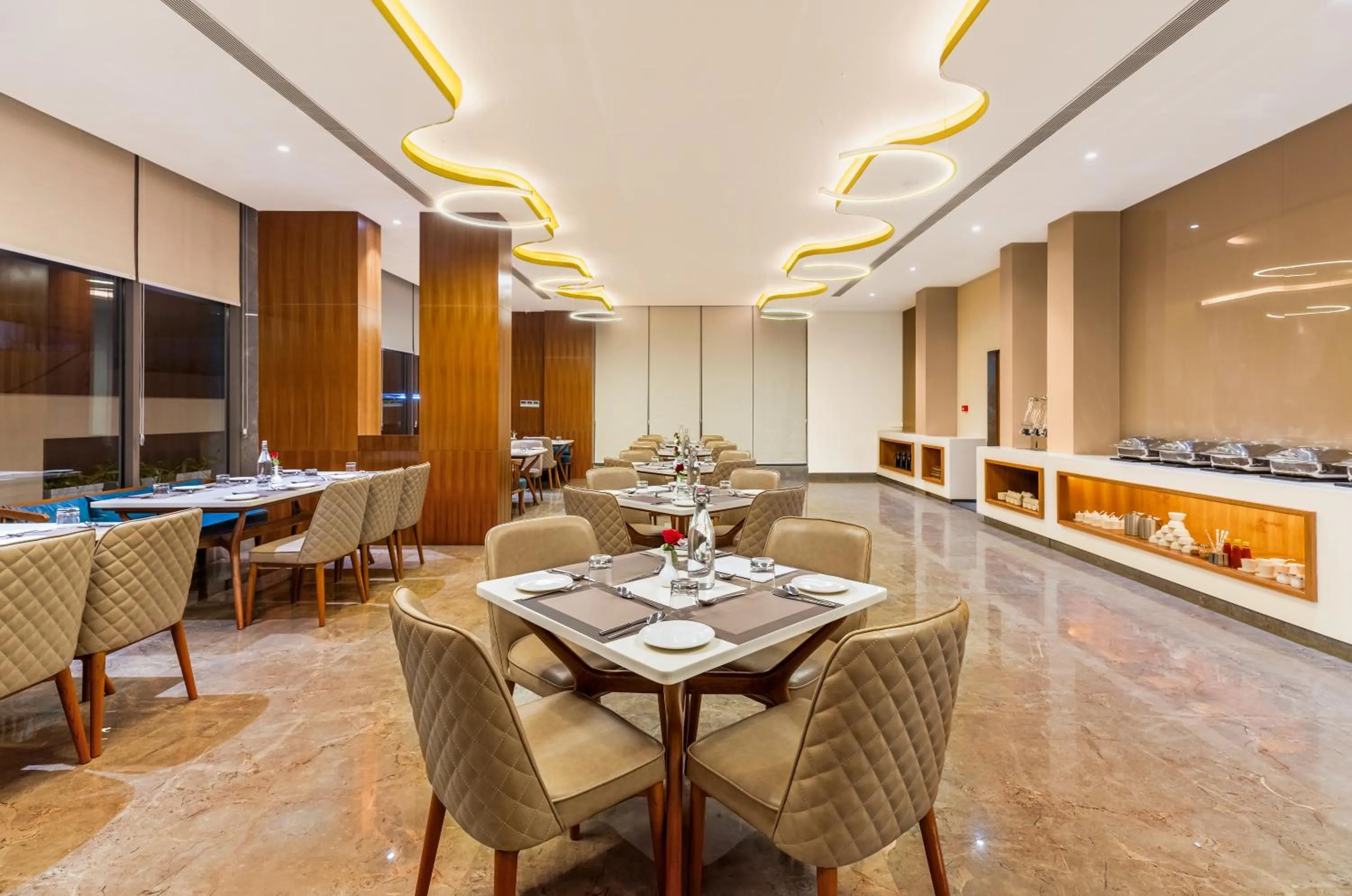 Restaurant/places to eat in The Paradise Bliss - A Luxury Hotel & Spa in Udaipur