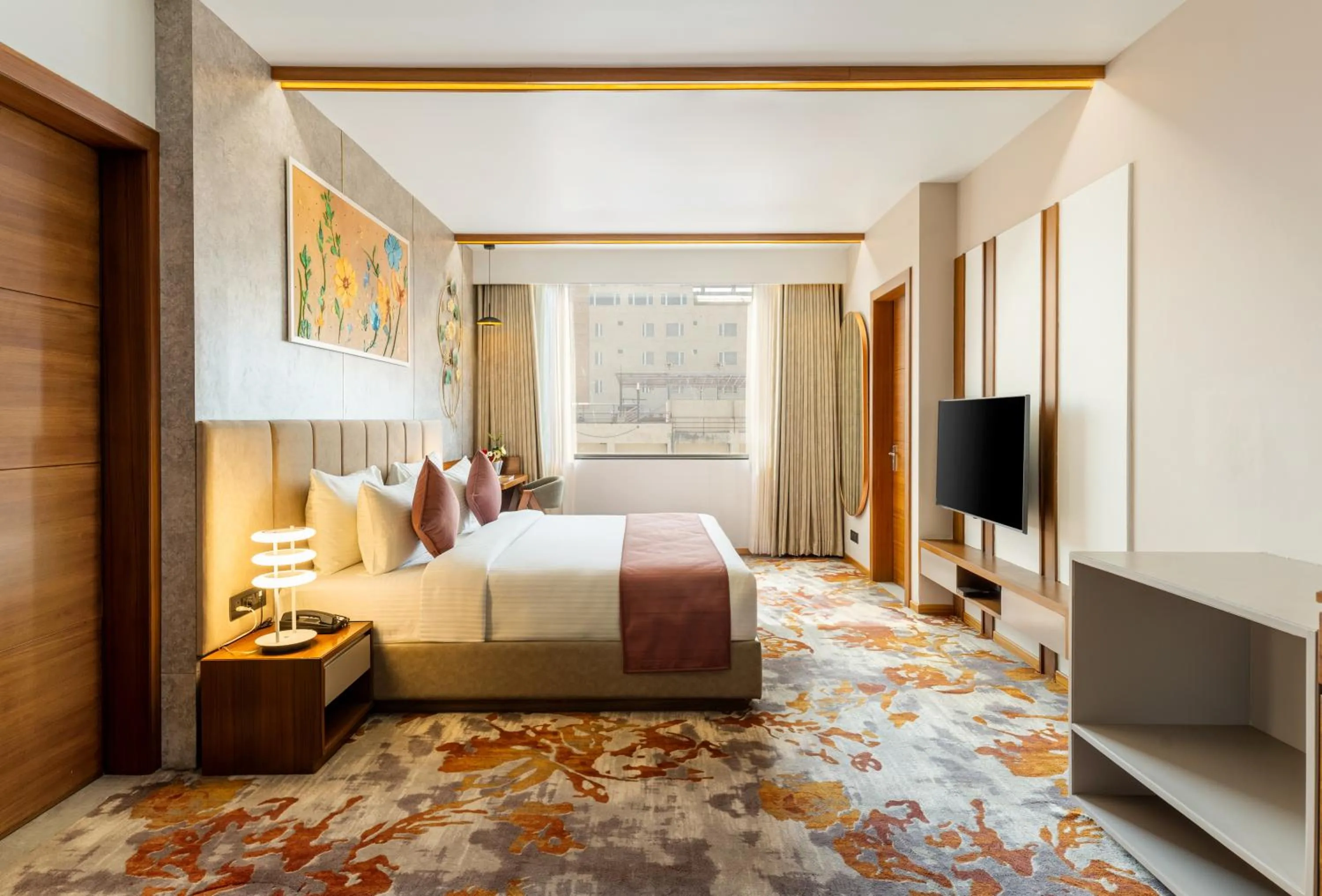 Bedroom, Bed in The Paradise Bliss - A Luxury Hotel & Spa in Udaipur