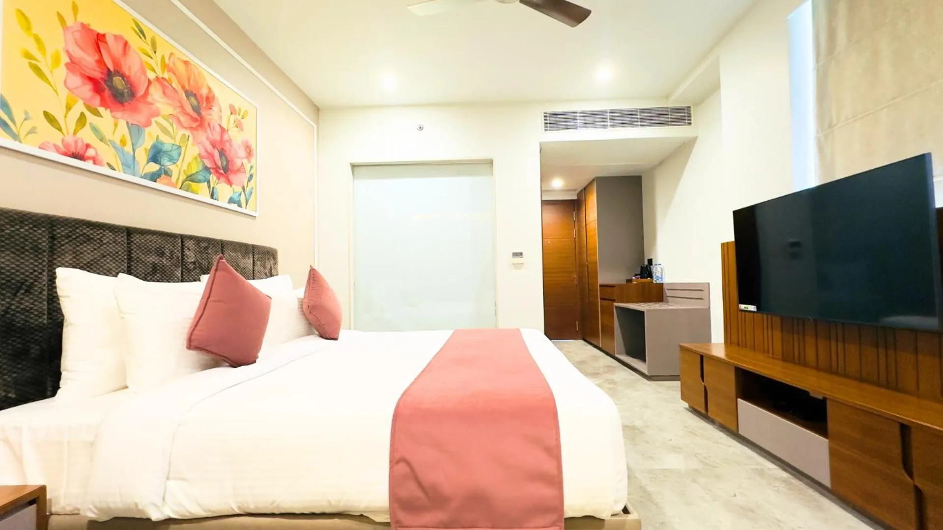 Bed in The Paradise Bliss - A Luxury Hotel & Spa in Udaipur