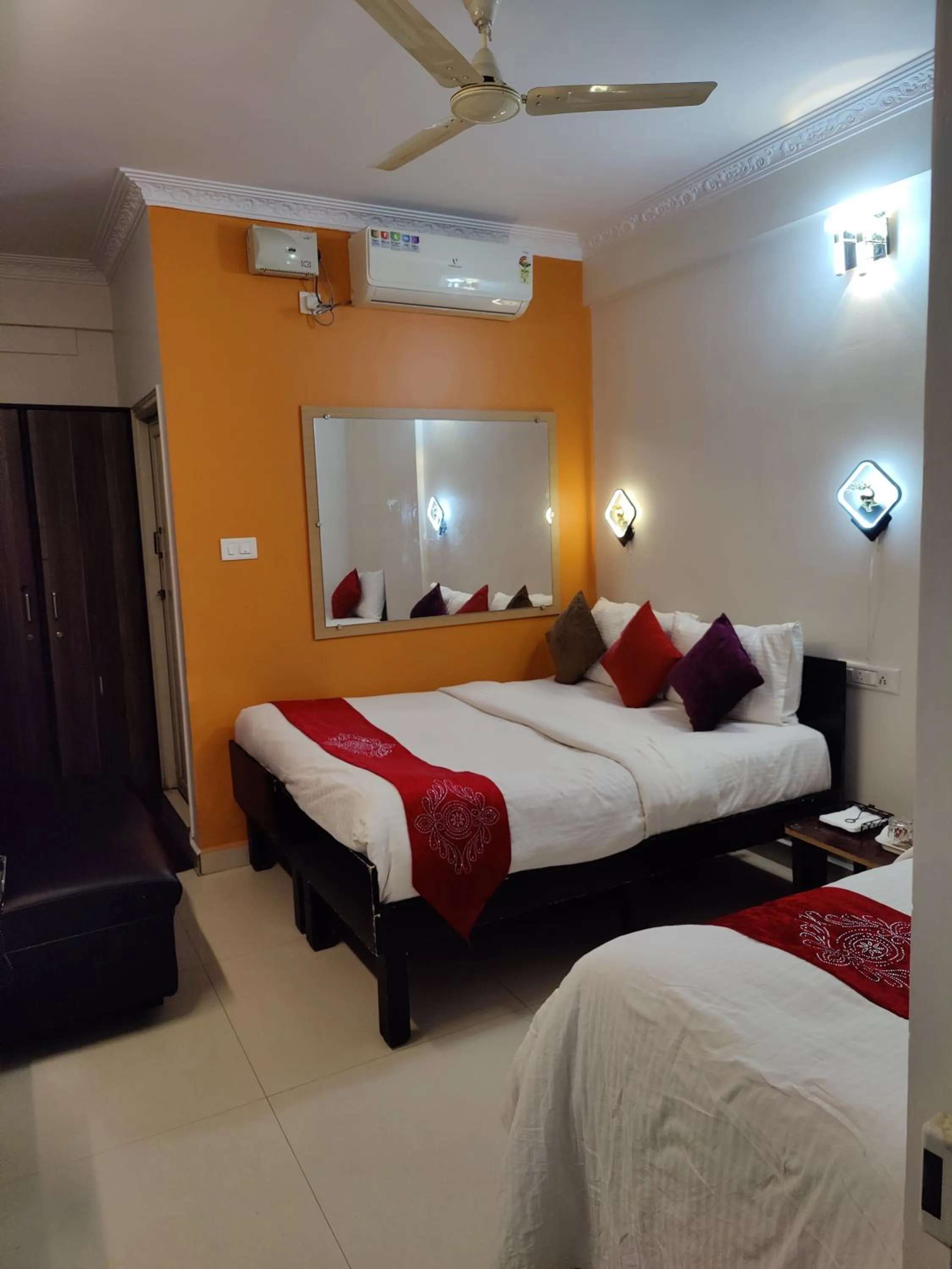 Bed in Sri Balaji Guest House