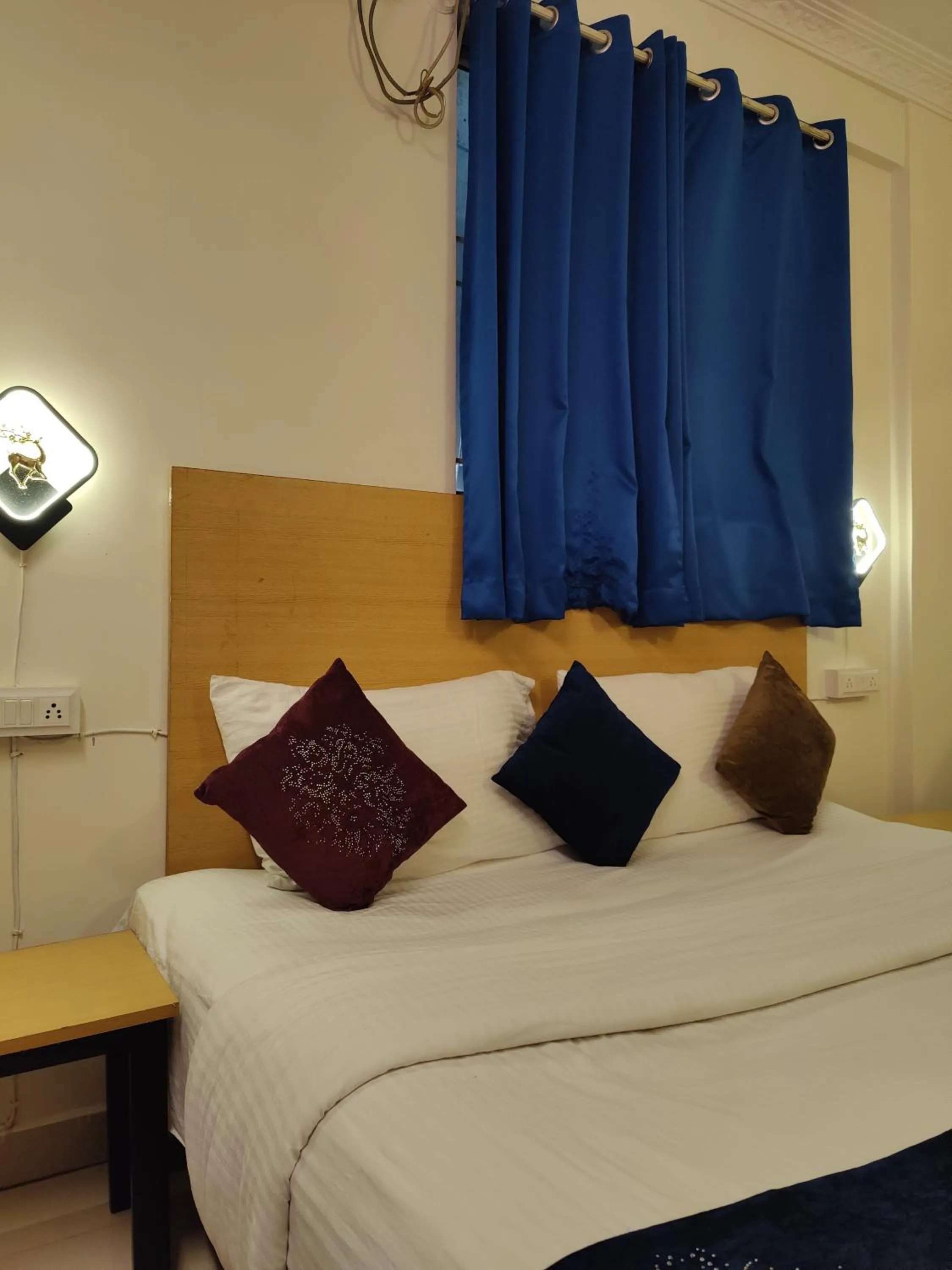 Bed in Sri Balaji Guest House