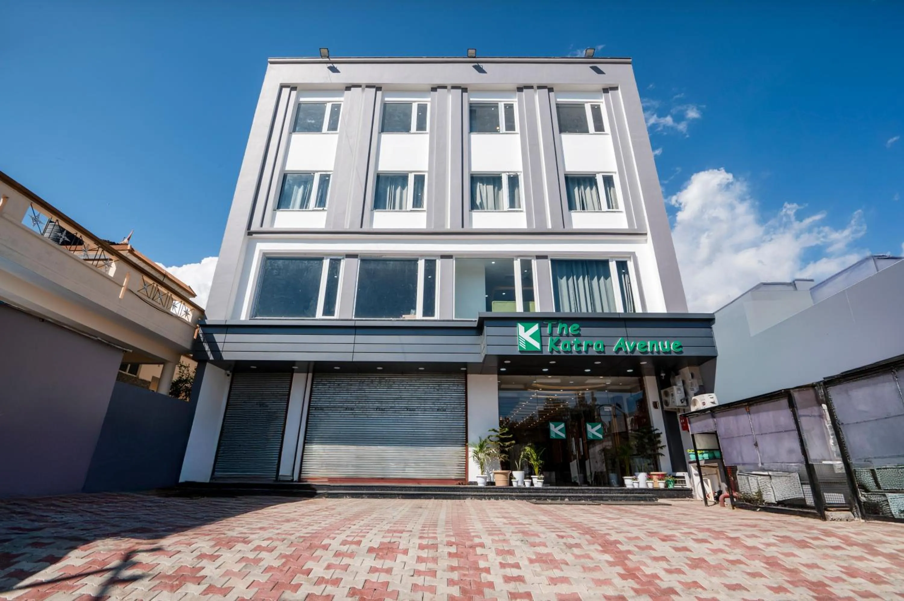 Property building in Hotel The Katra Avenue