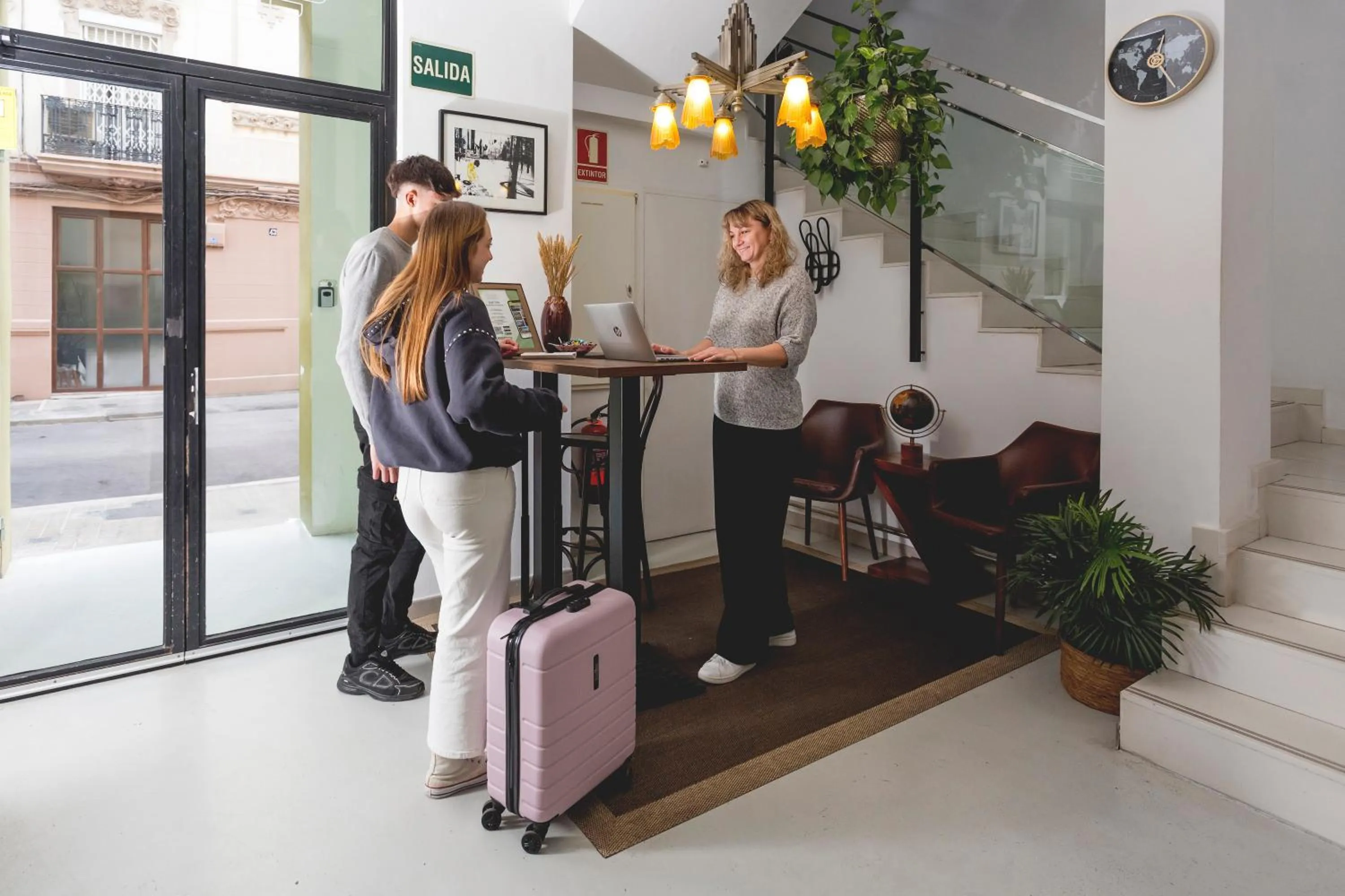 Lobby or reception in Zalamera BnB