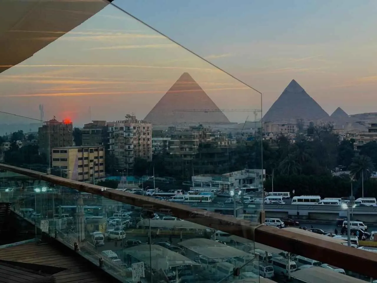 City view in Eyes Of Egypt Pyramids View Boutique Hotel