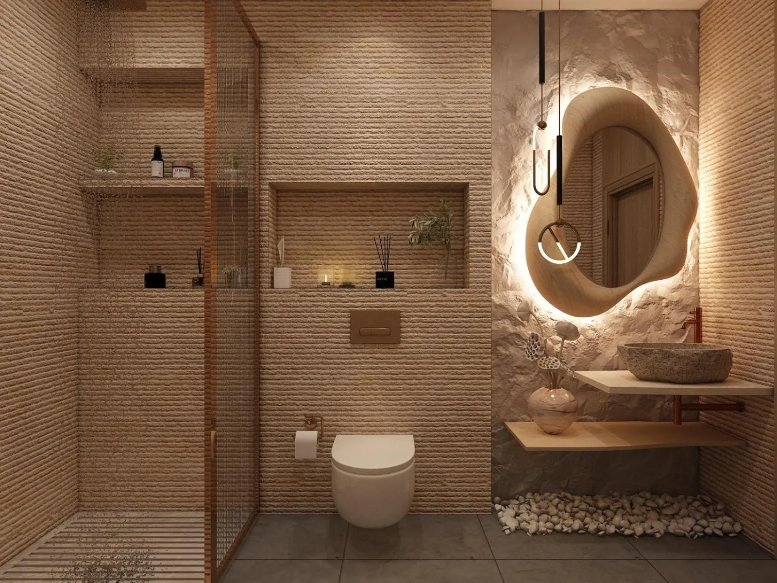 Shower in Eyes Of Egypt Pyramids View Boutique Hotel