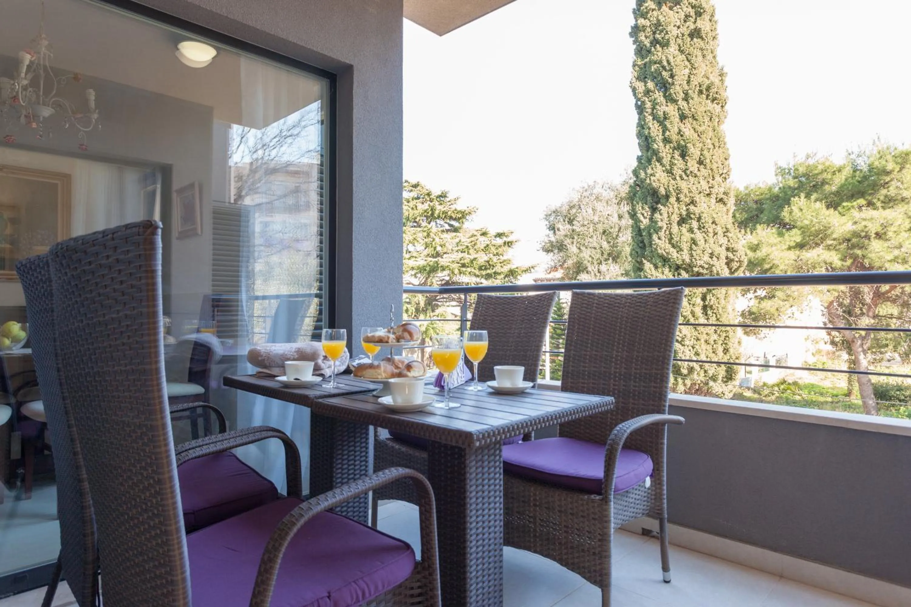 Balcony/Terrace in Sweet Dream Apartment