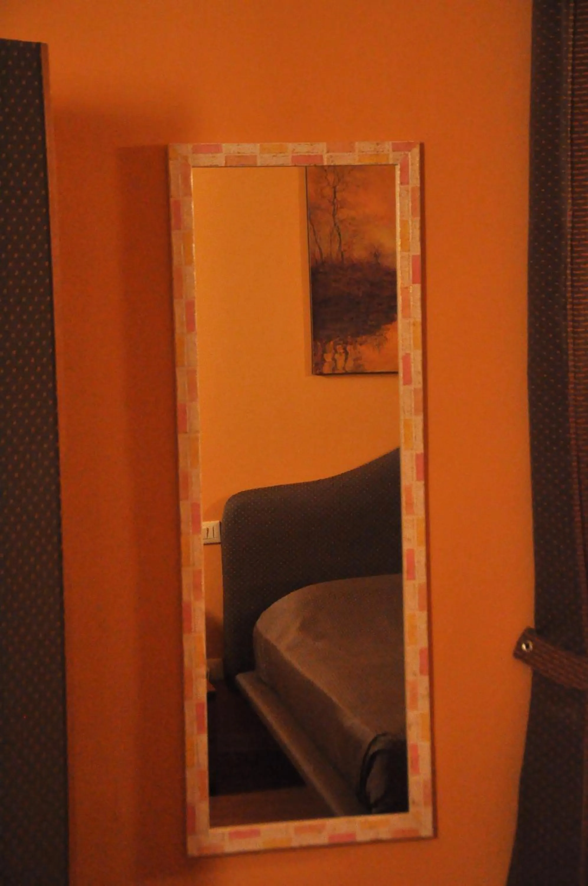 Decorative detail, Bed in B&B Al Canto del Cavour