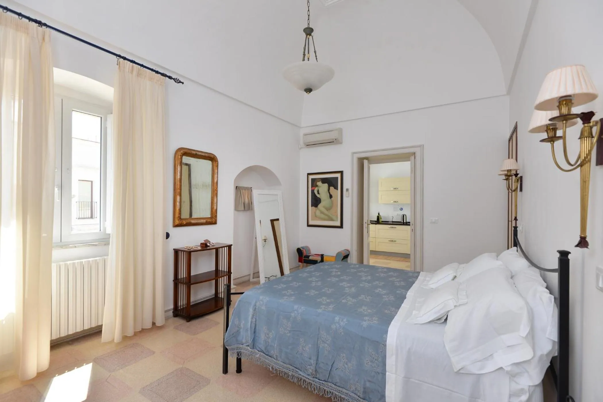 Bedroom, Bed in Palazzo Rodio