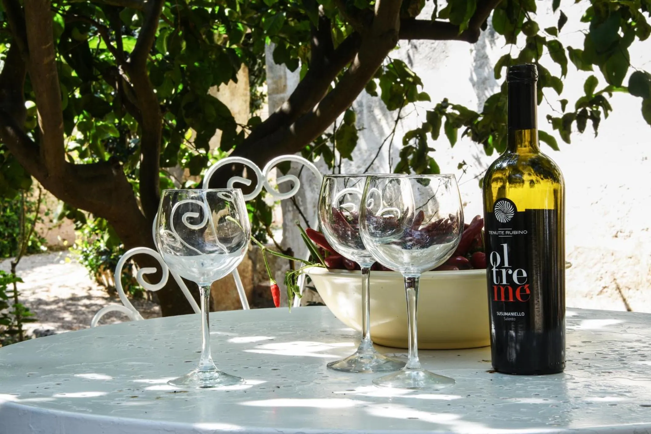 Garden in Palazzo Rodio