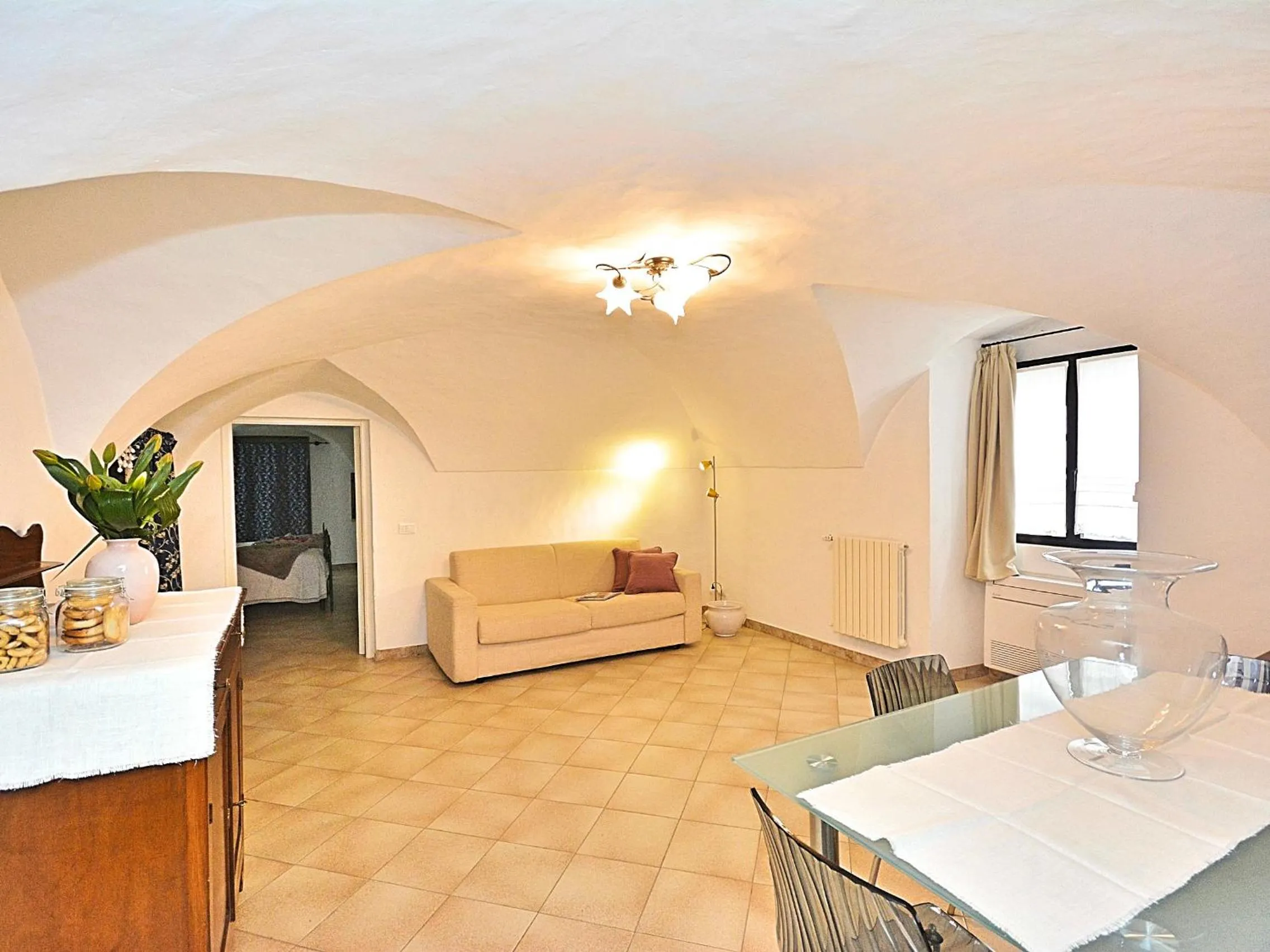 Living room in Palazzo Rodio