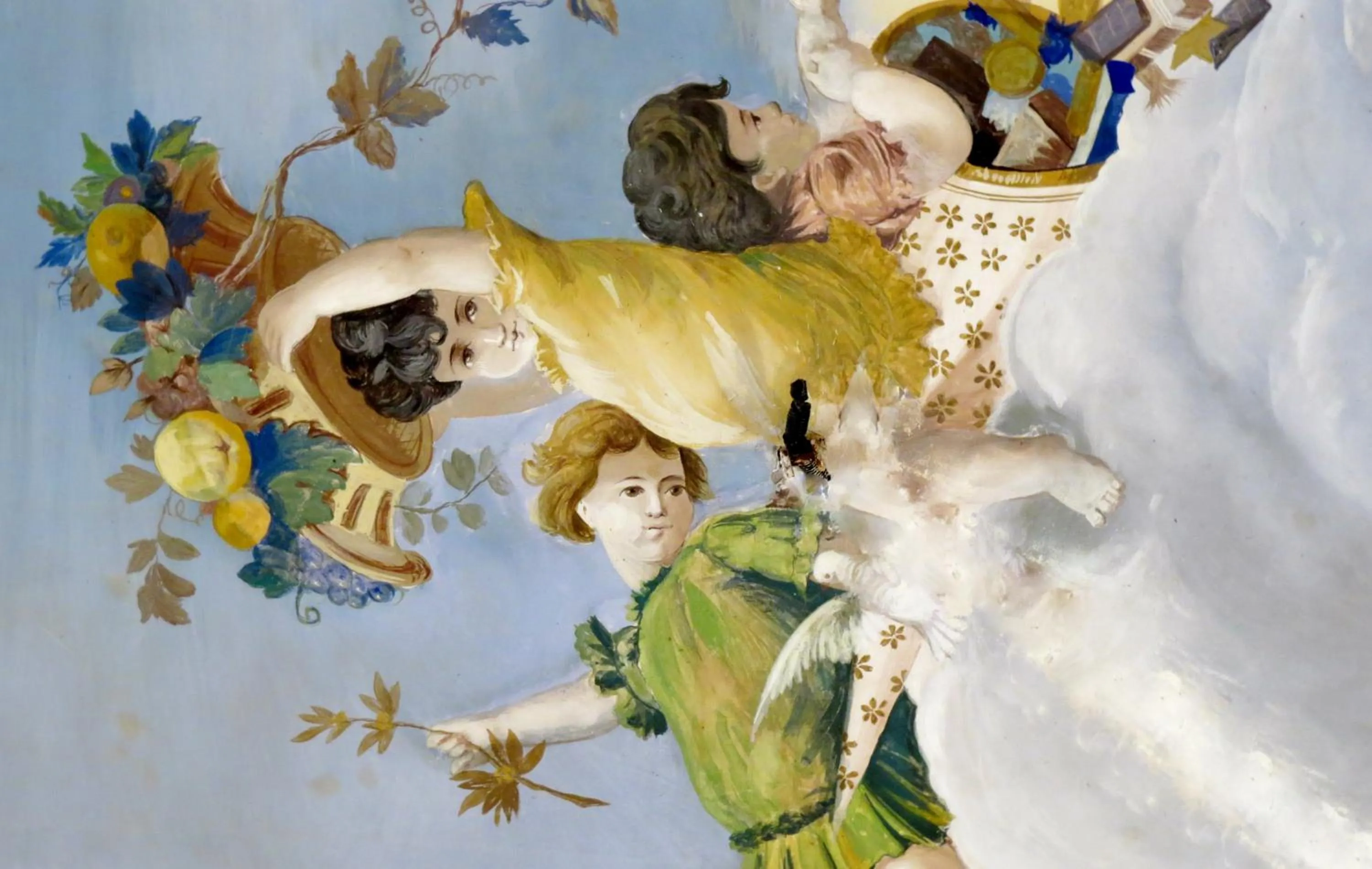 Living room in Palazzo Rodio