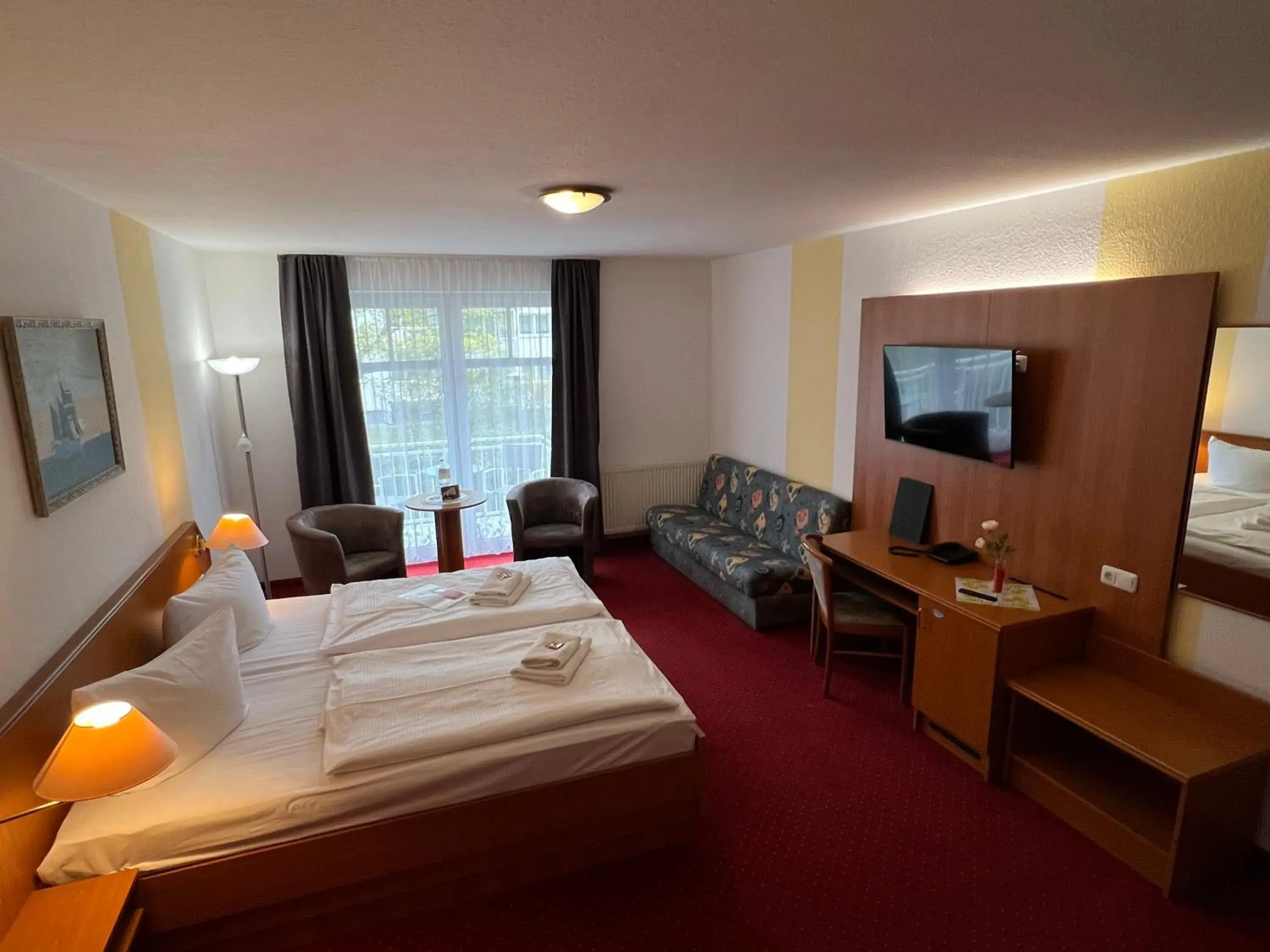 Double Room with Terrace - single occupancy in Hotel Poseidon Double Room with Terrace - single occupancy in Hotel Poseidon