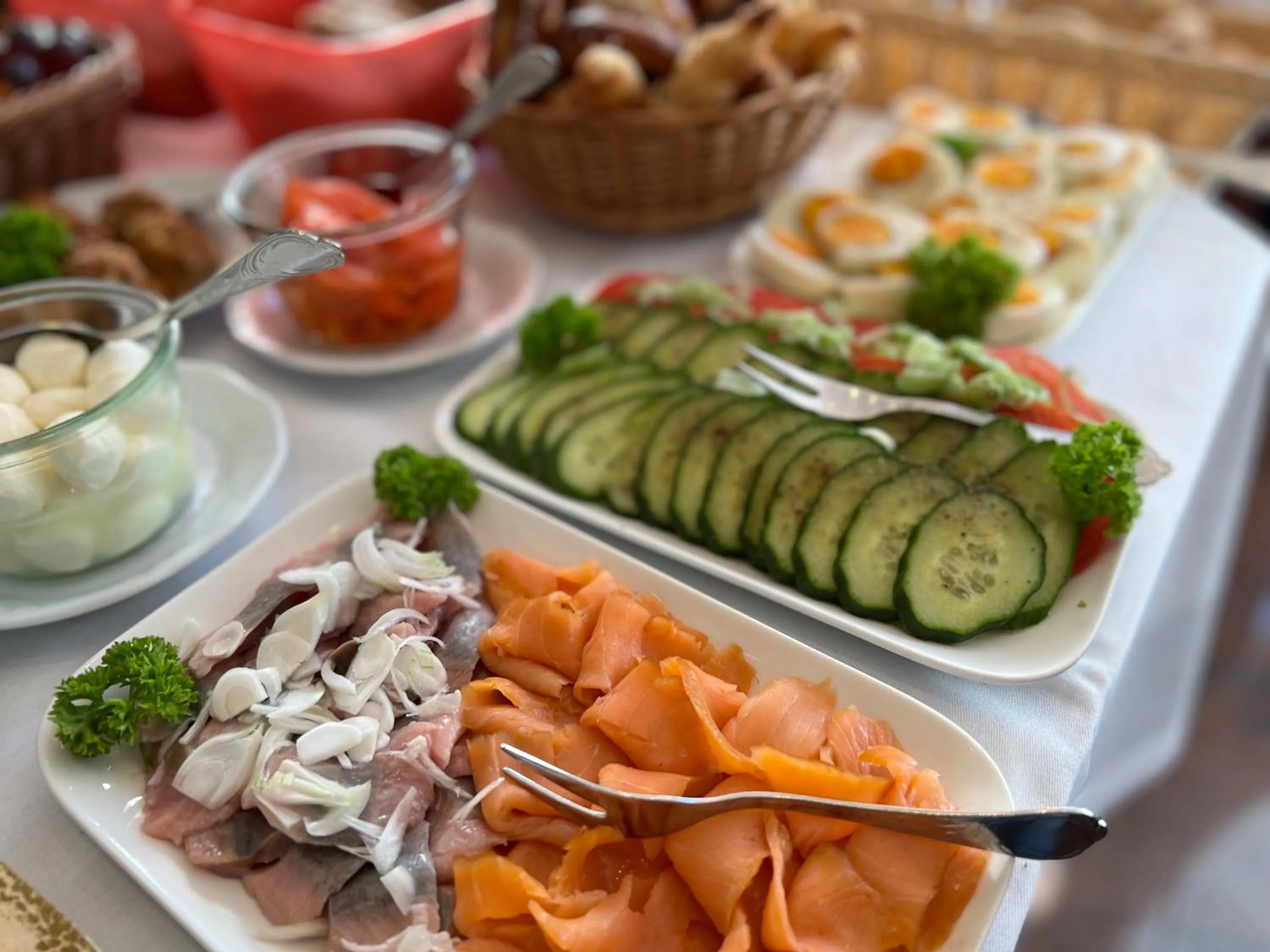 Breakfast in Hotel Poseidon