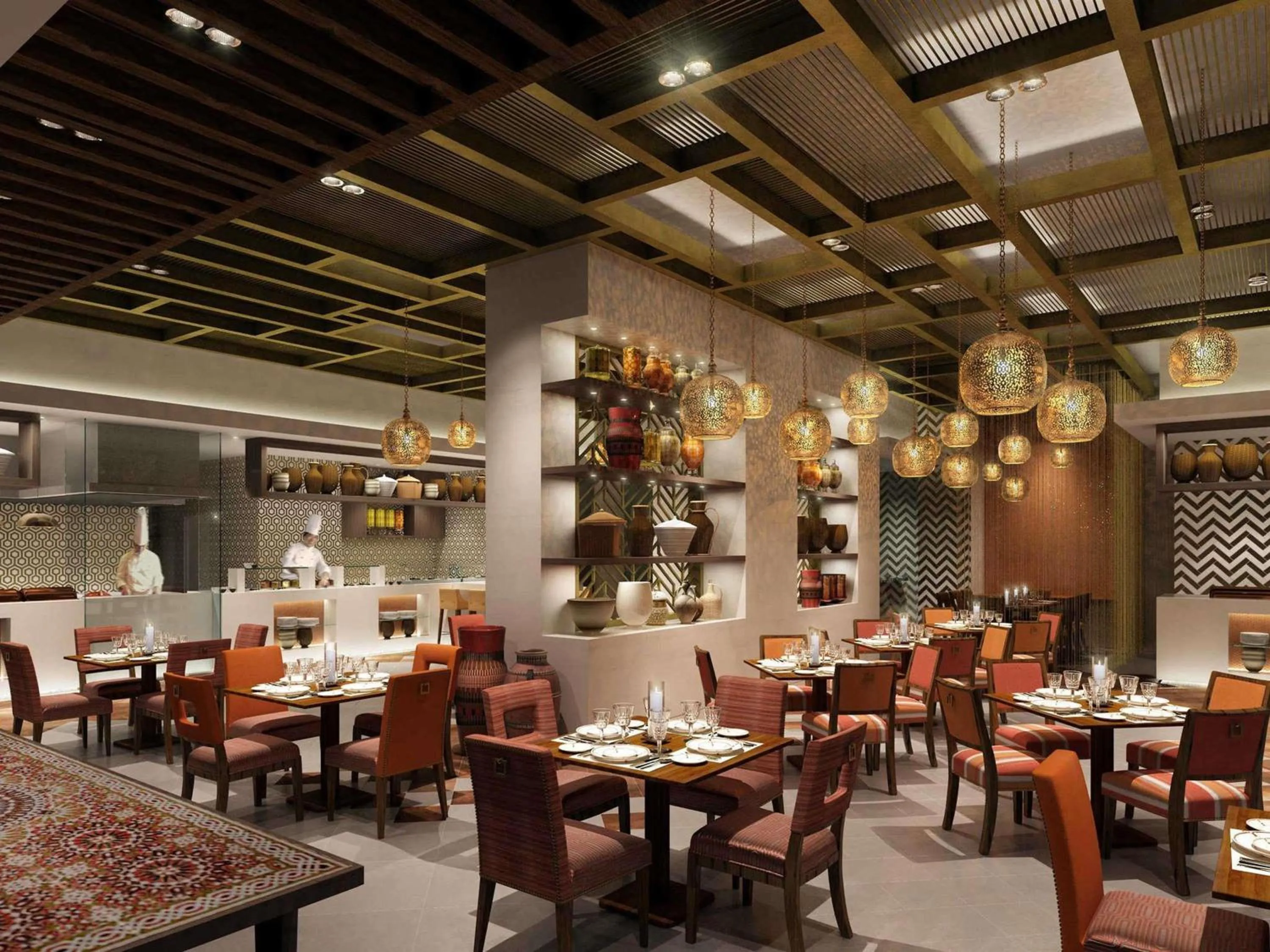 Restaurant/places to eat in Fairmont Ajman