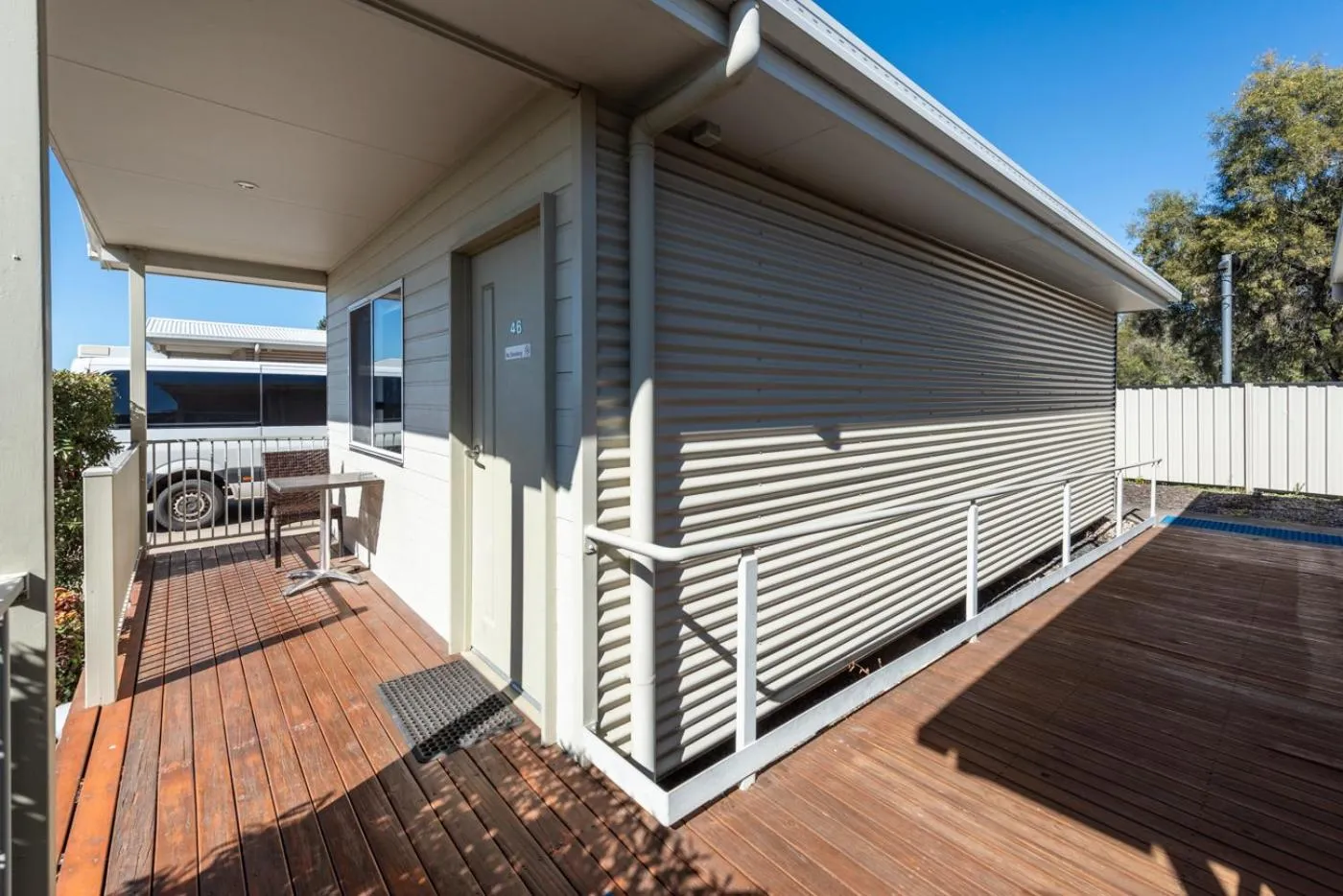 Balcony/Terrace in Chinchilla Tourist Park