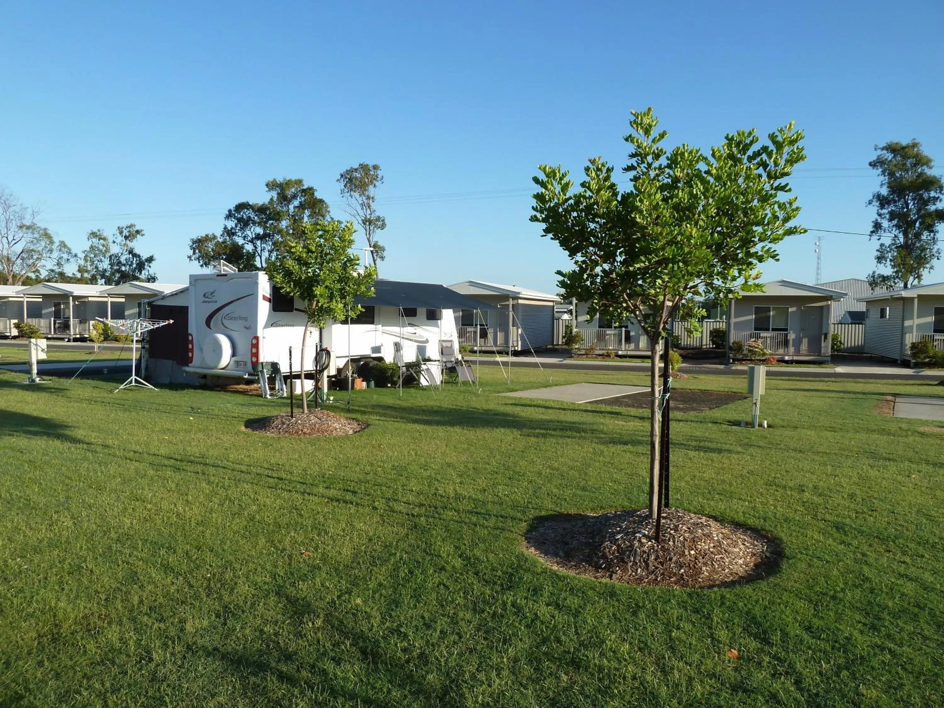 Garden in Chinchilla Tourist Park
