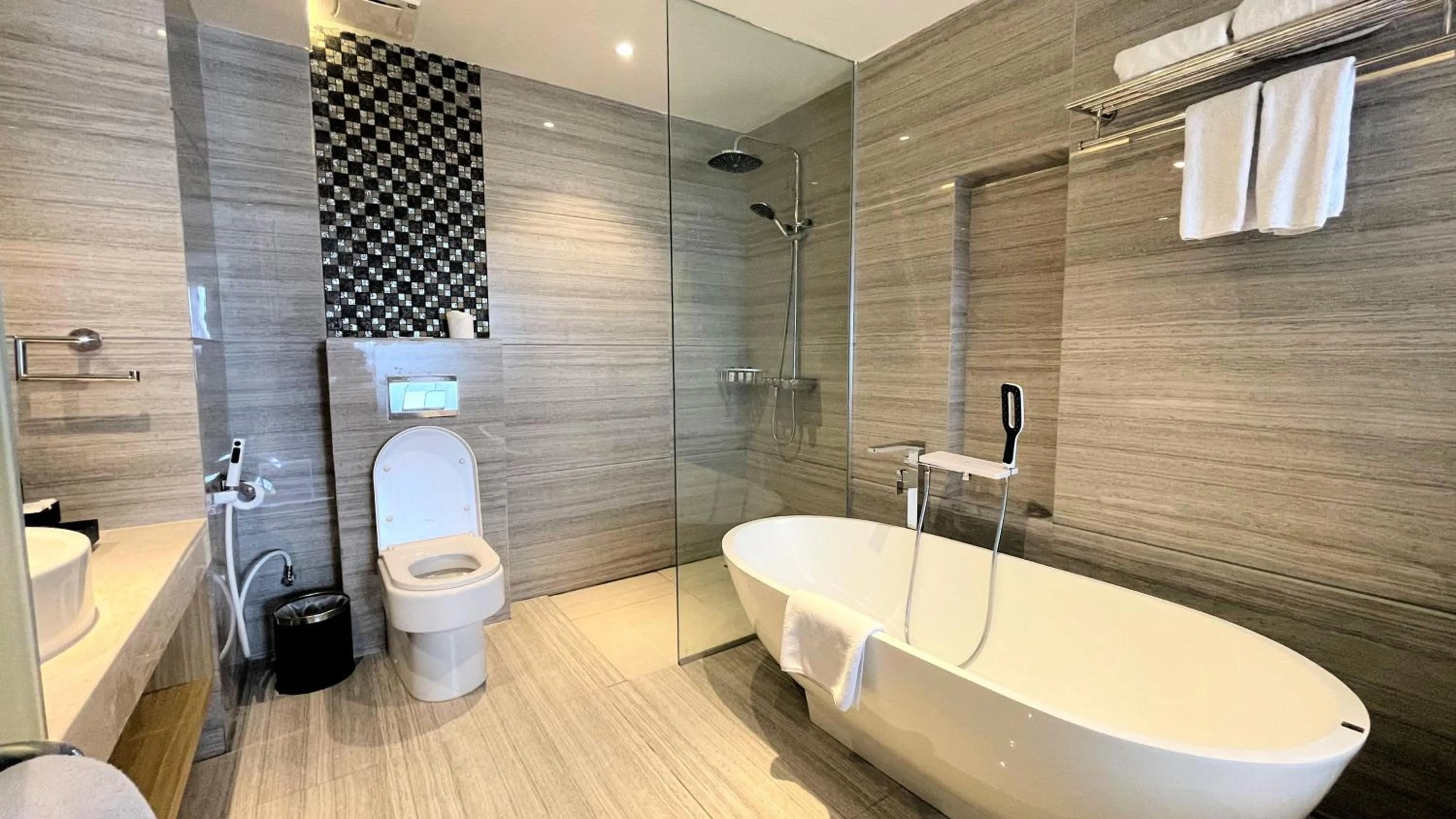 Shower in Grand Lagoi Hotel Bintan