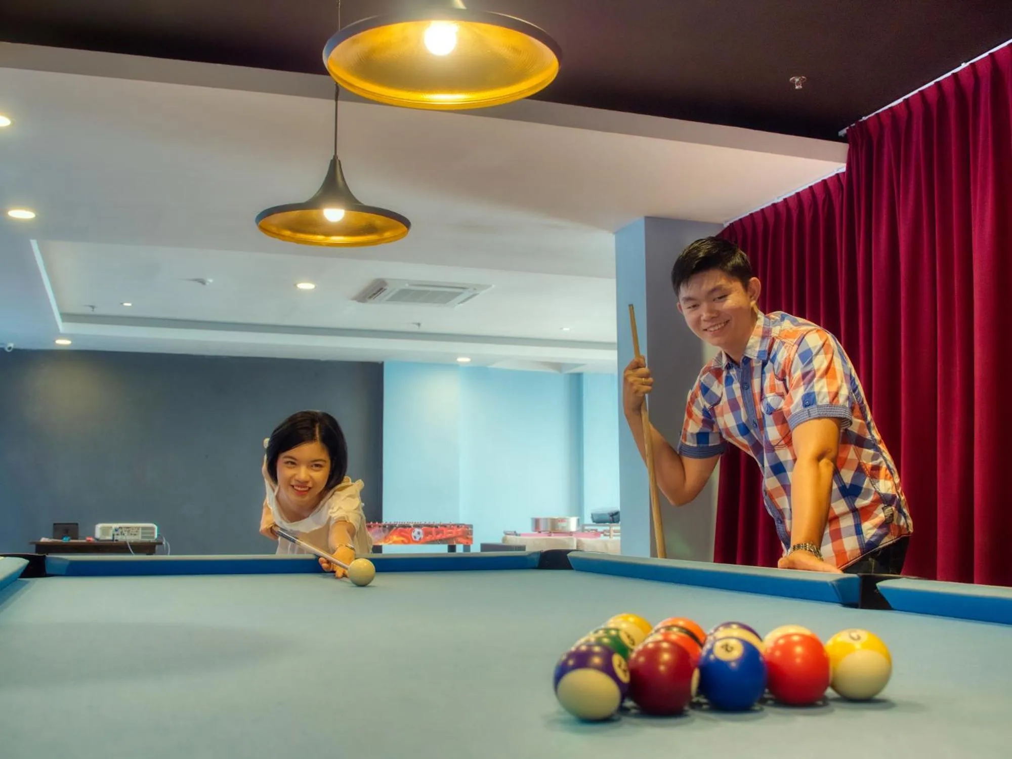 Billiard in Grand Lagoi Hotel Bintan