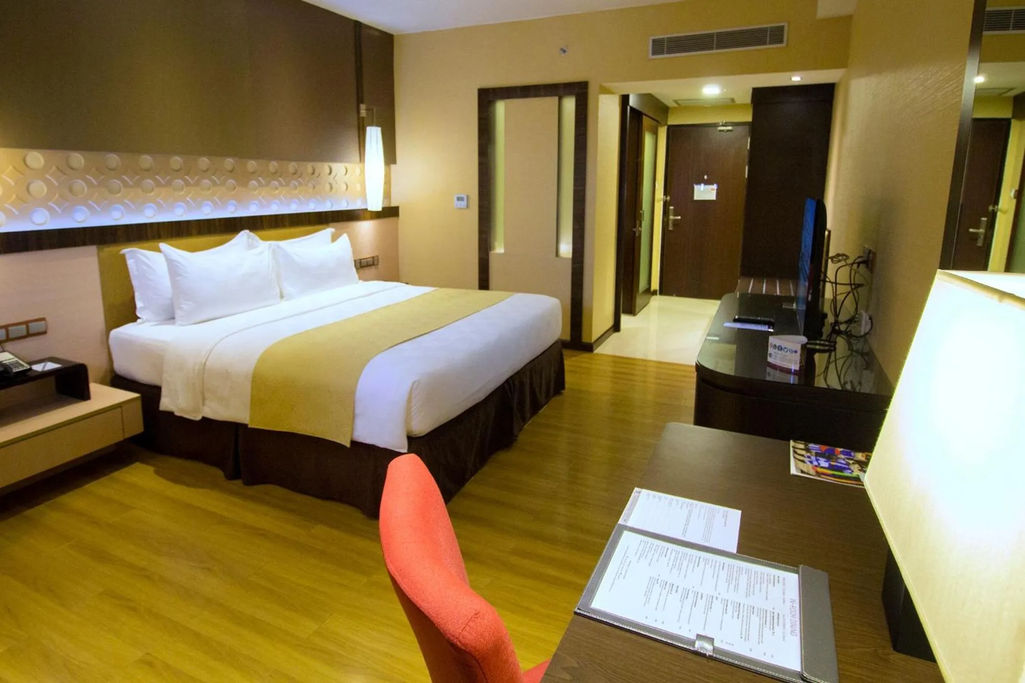 Bed in Grand Lagoi Hotel Bintan