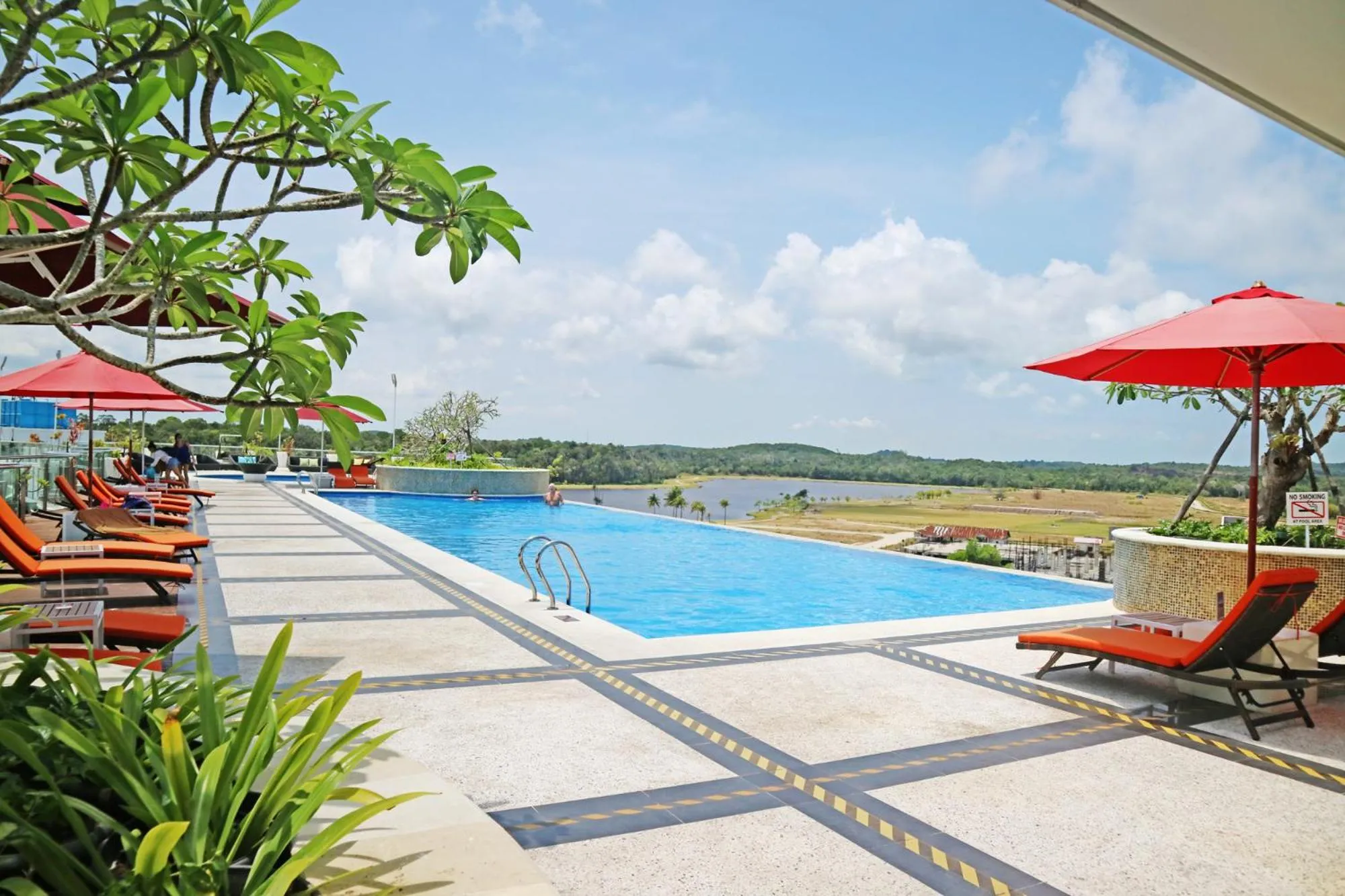 Swimming pool in Grand Lagoi Hotel Bintan