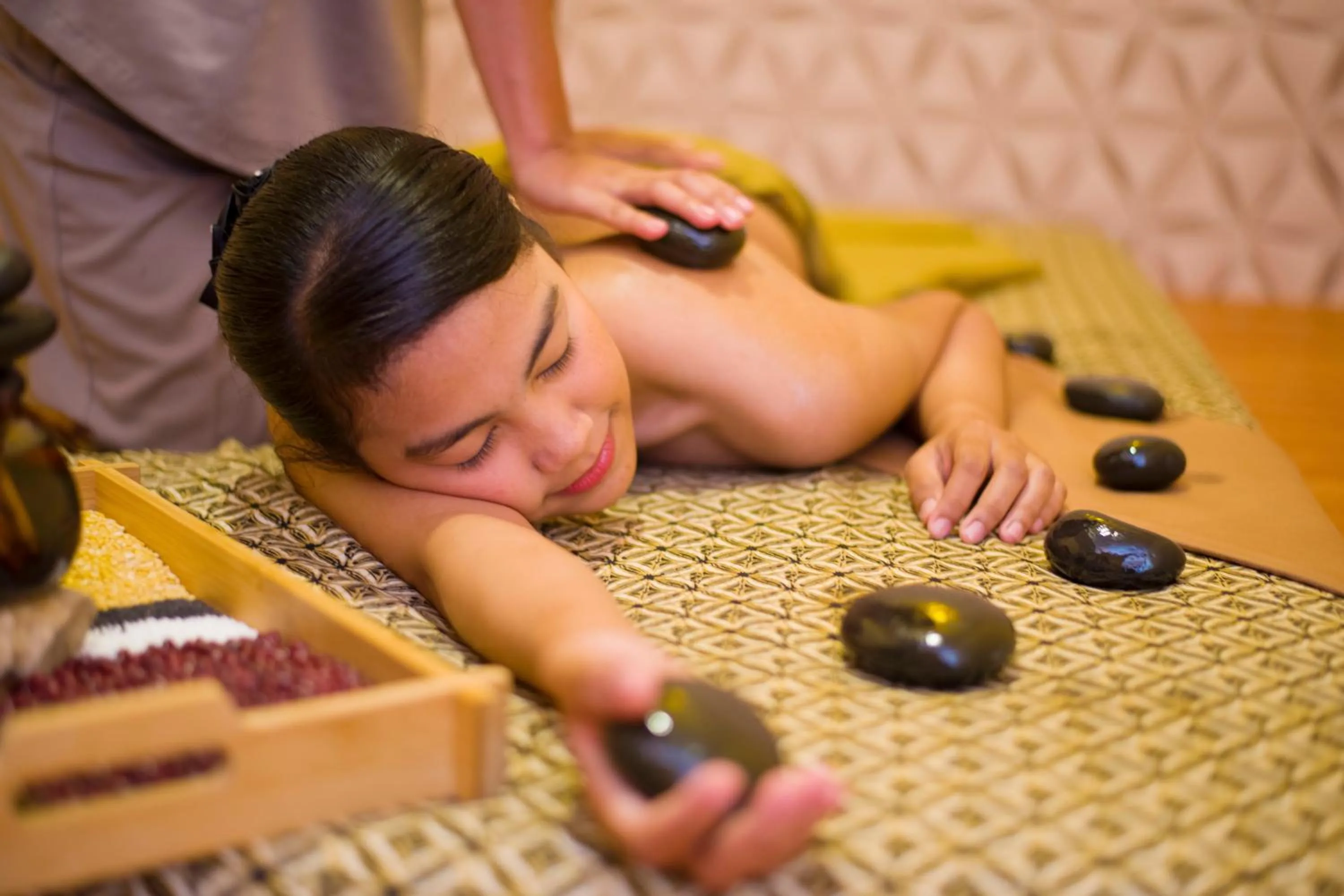 People in Grand Lagoi Hotel Bintan