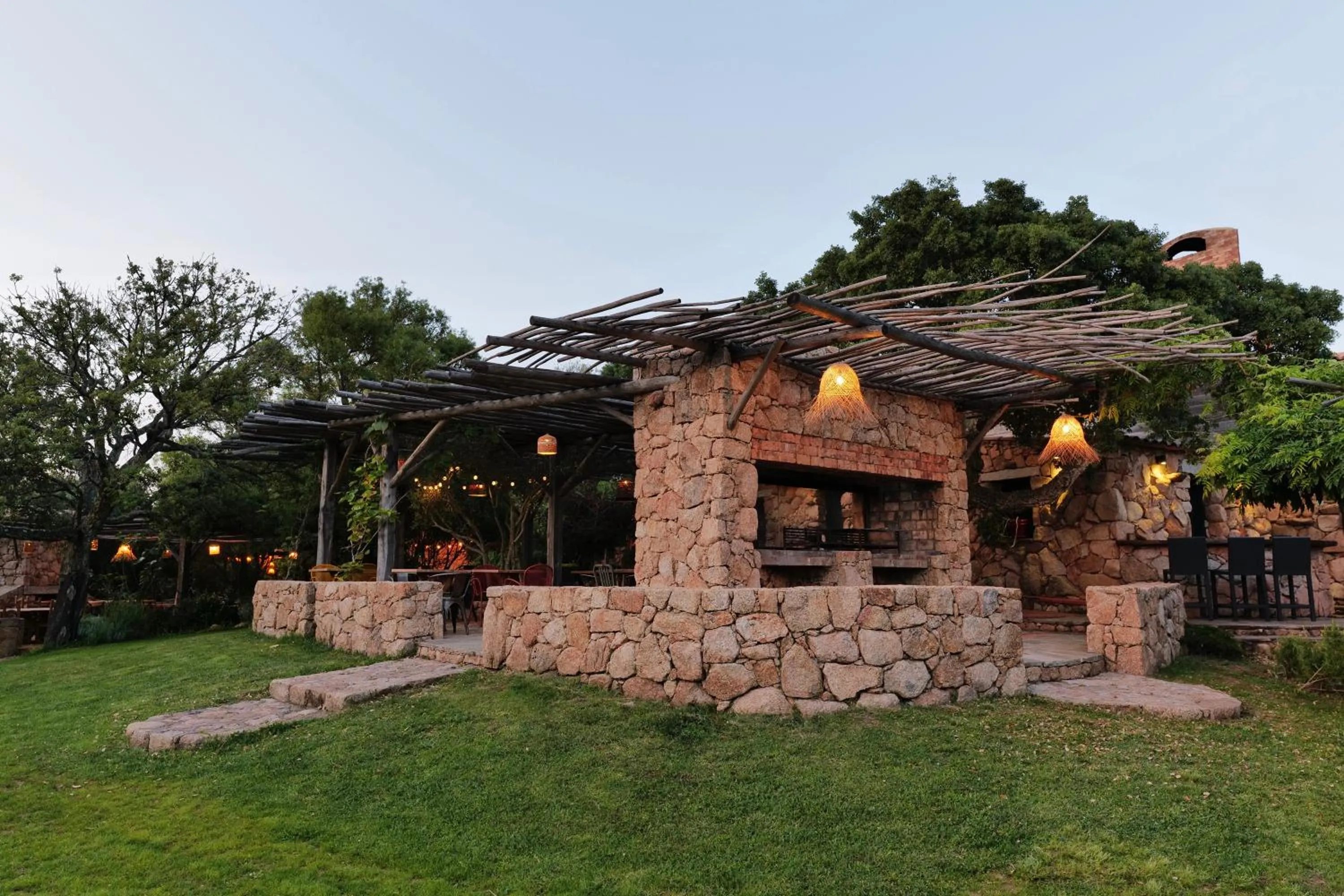 Property building in Domaine Pozzo di Mastri hôtel & spa