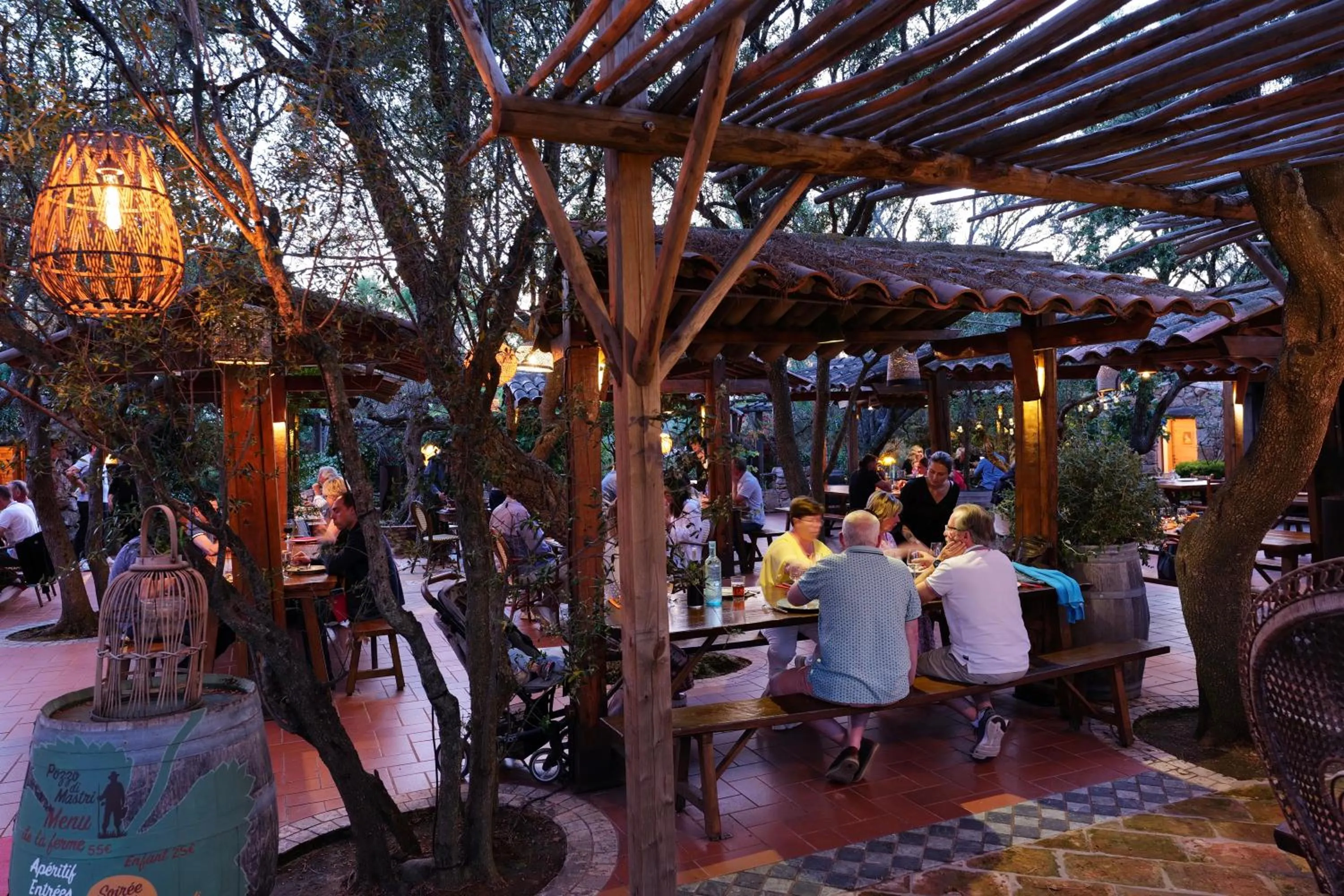 Restaurant/places to eat in Domaine Pozzo di Mastri hôtel & spa