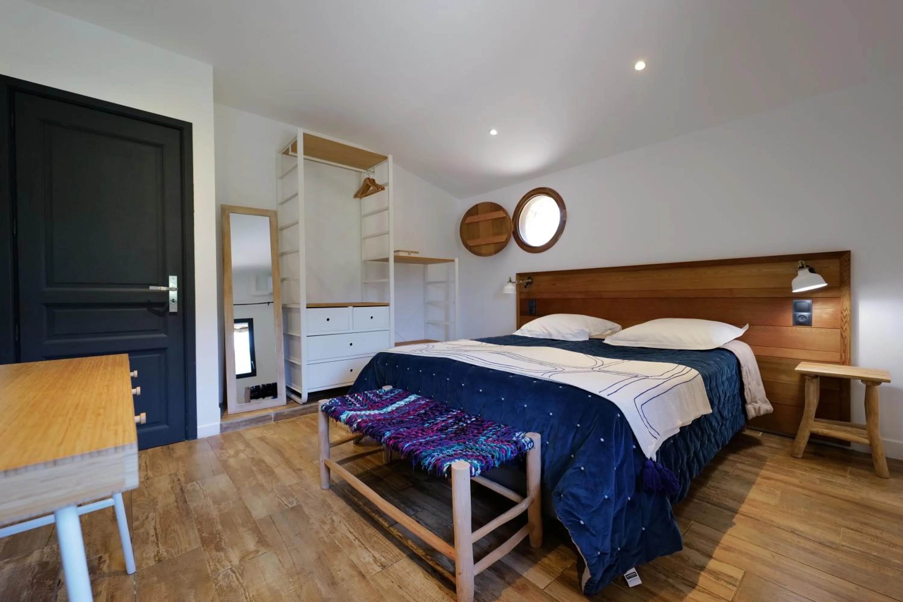 Bed in Domaine Pozzo di Mastri hôtel & spa