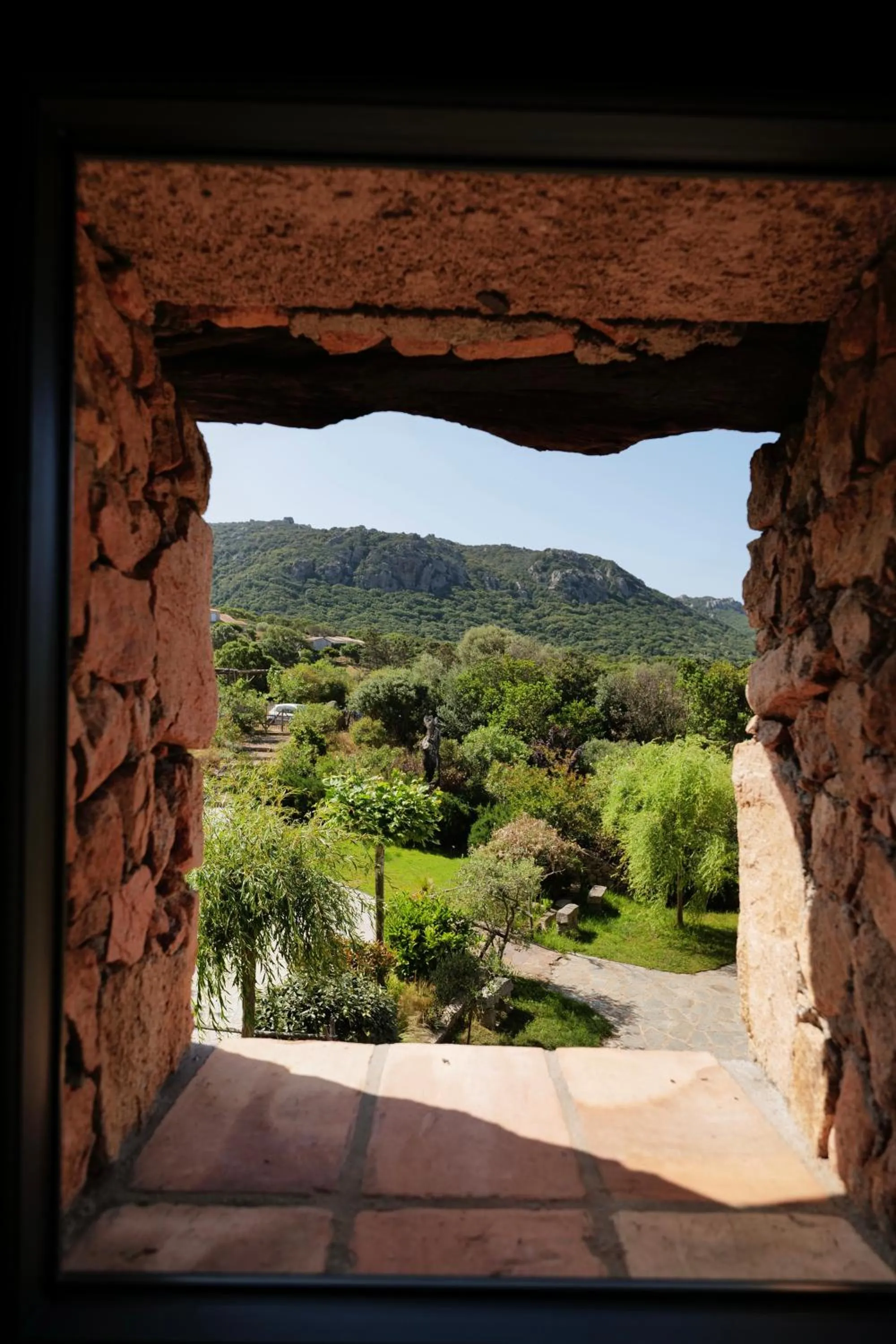 Garden in Domaine Pozzo di Mastri hôtel & spa