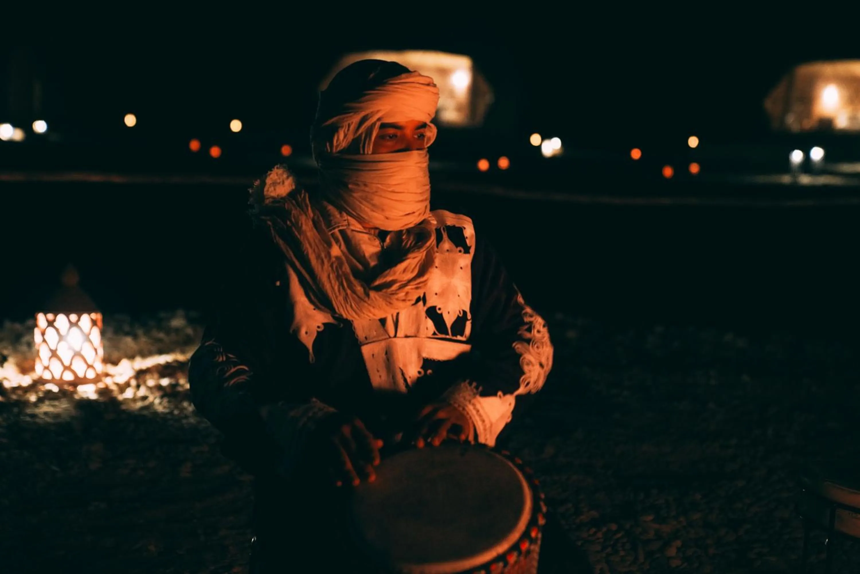 Night in Antares Desert Camp