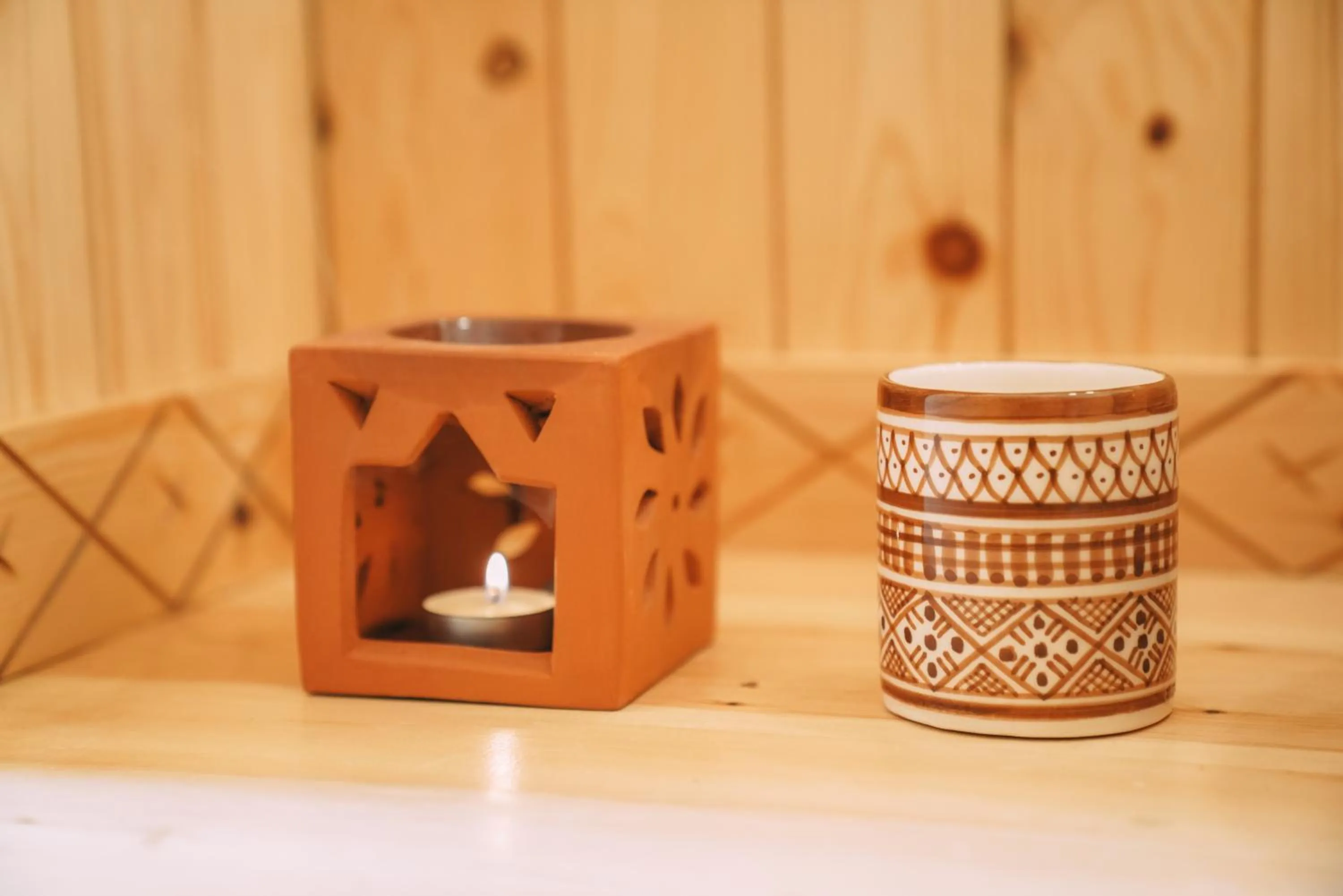 Decorative detail in Antares Desert Camp