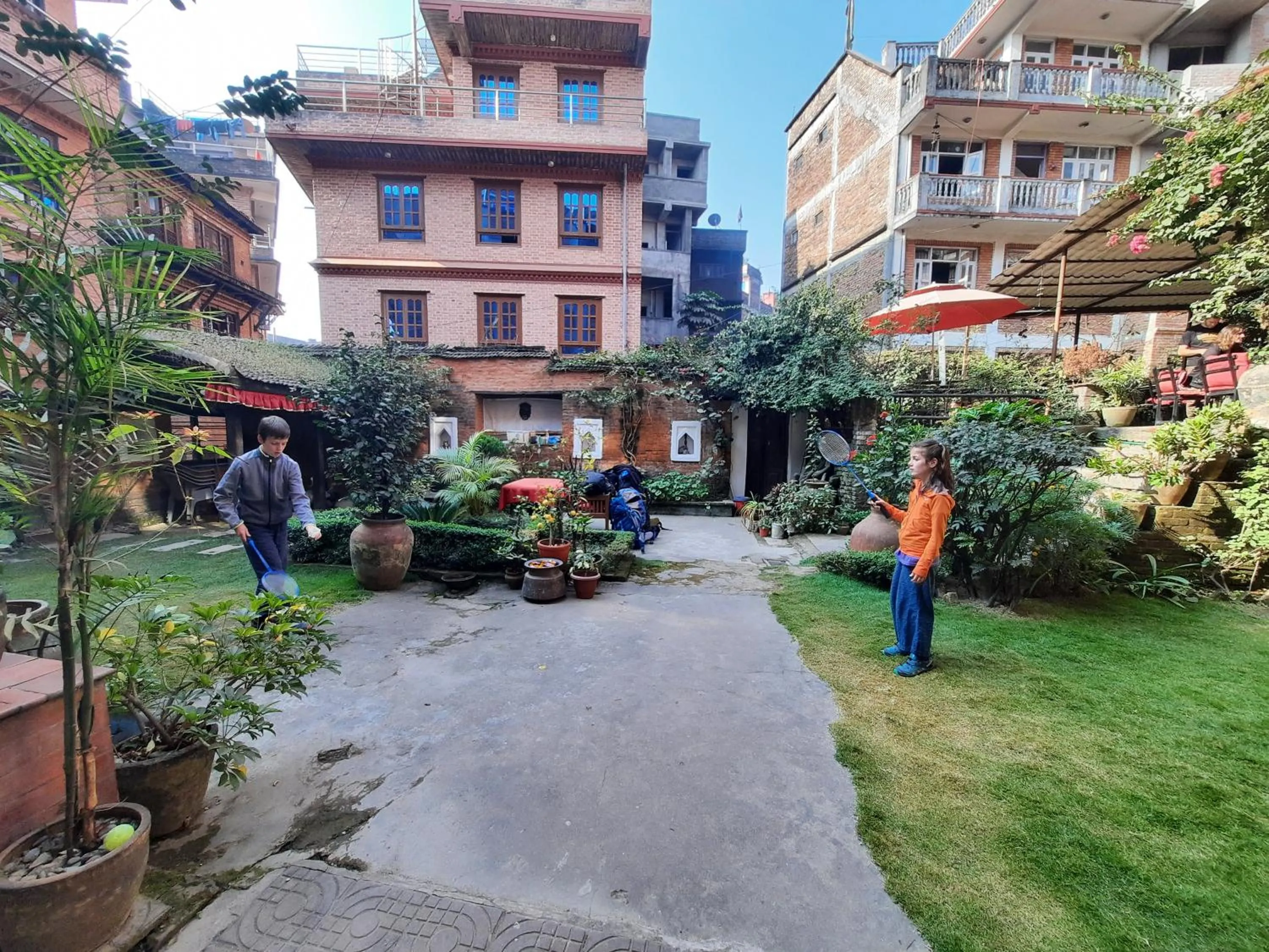 Garden in Pradhan House - Home Stay with Garden