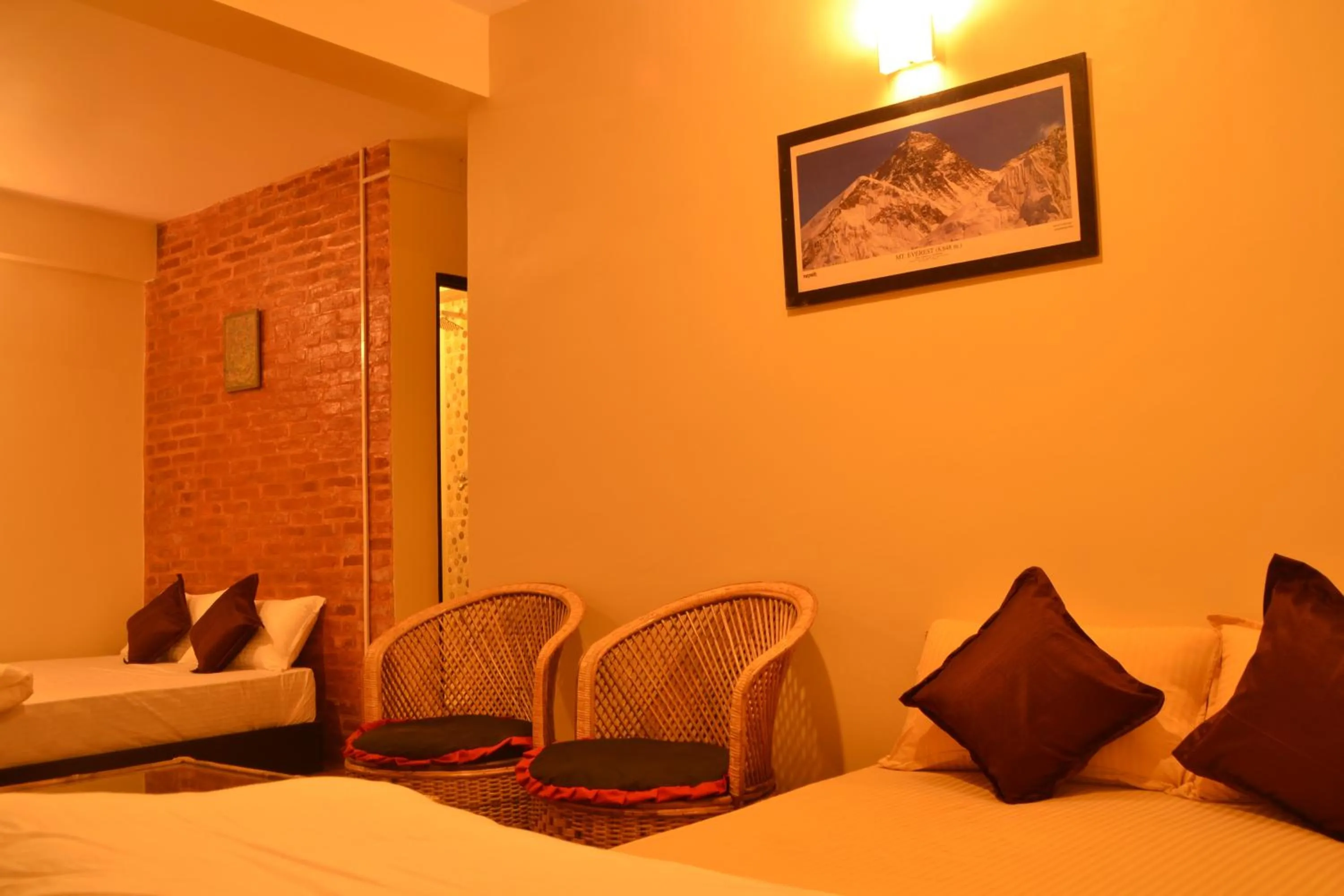 Bed in Pradhan House - Home Stay with Garden