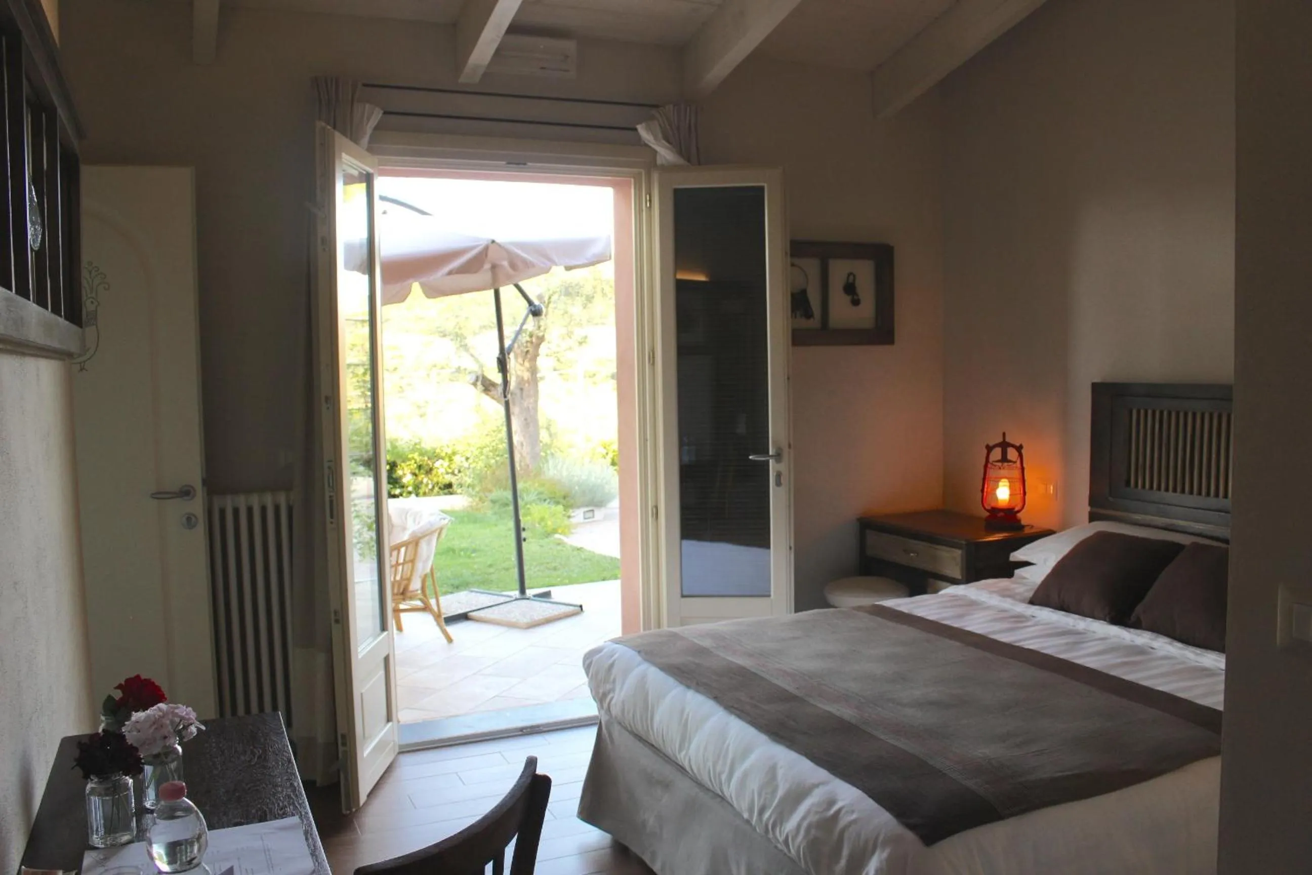 Garden view, Bed in B&B Kapì Country