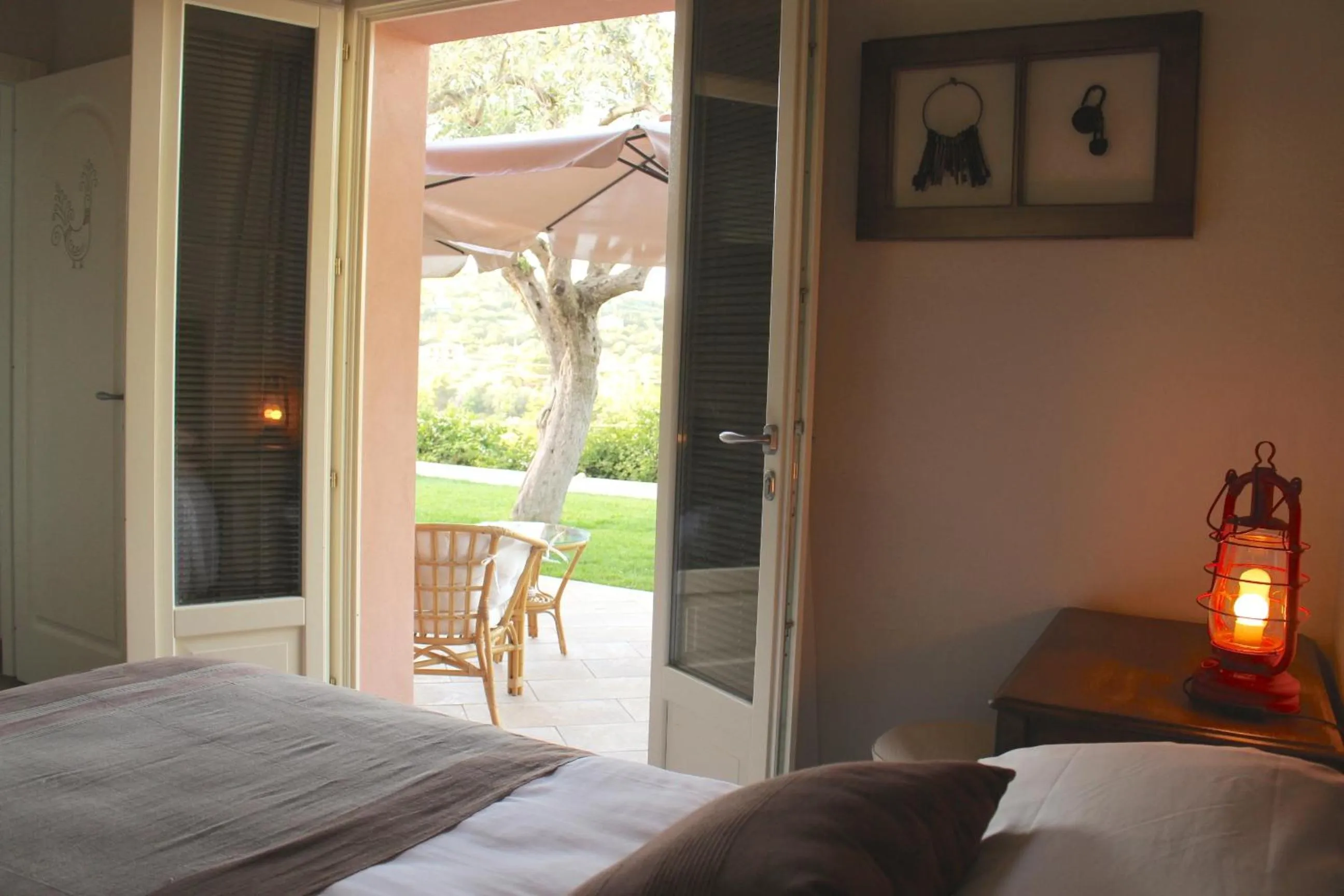 Garden view, Bed in B&B Kapì Country