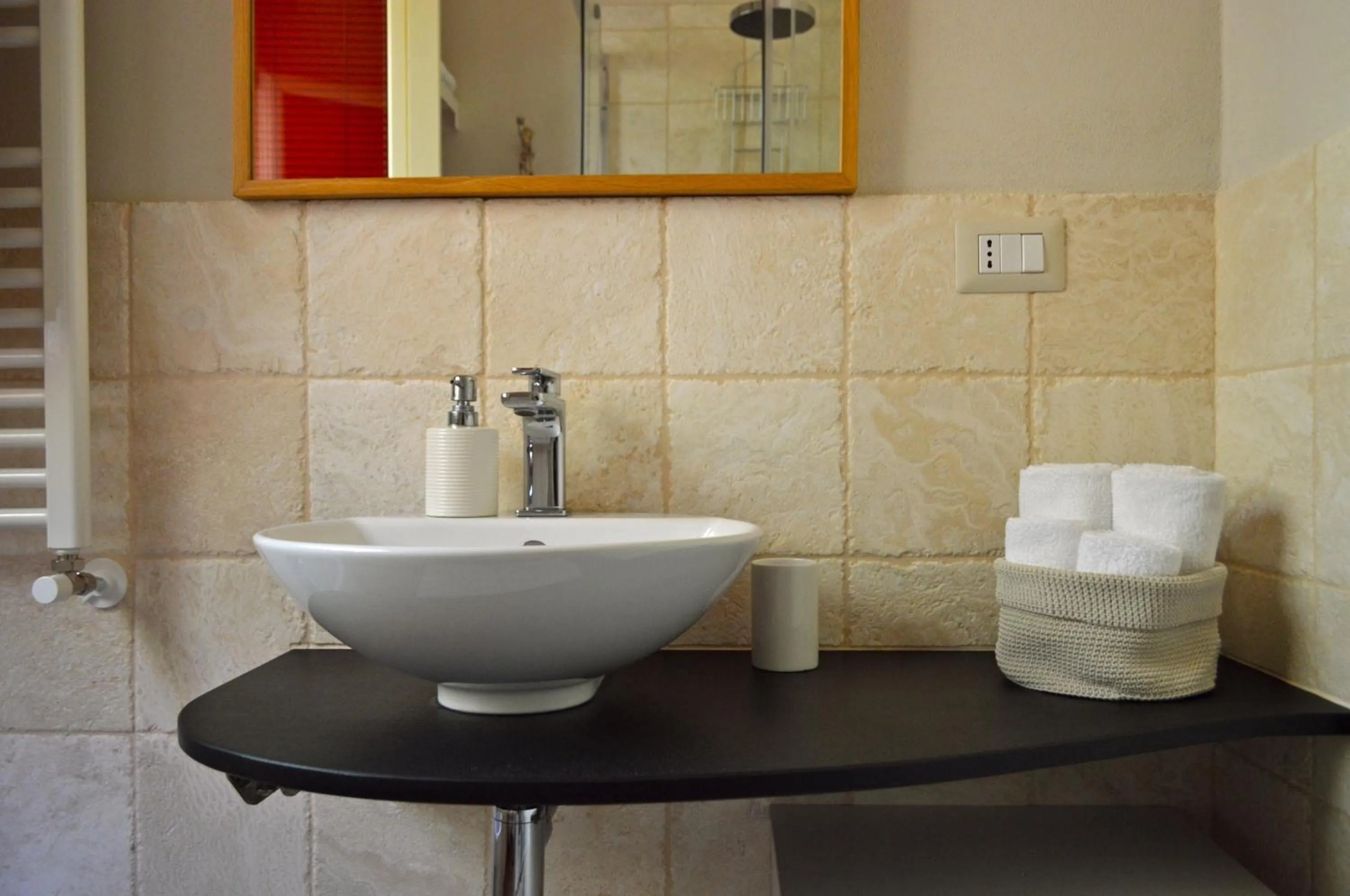 Bathroom in B&B Kapì Country