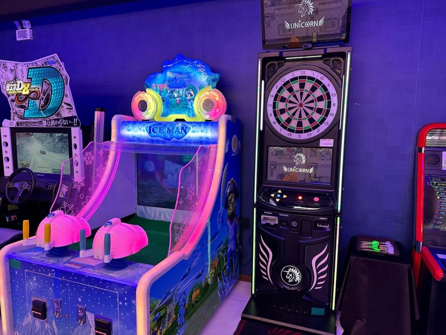 Game Room in New Donghae Tourist Hotel