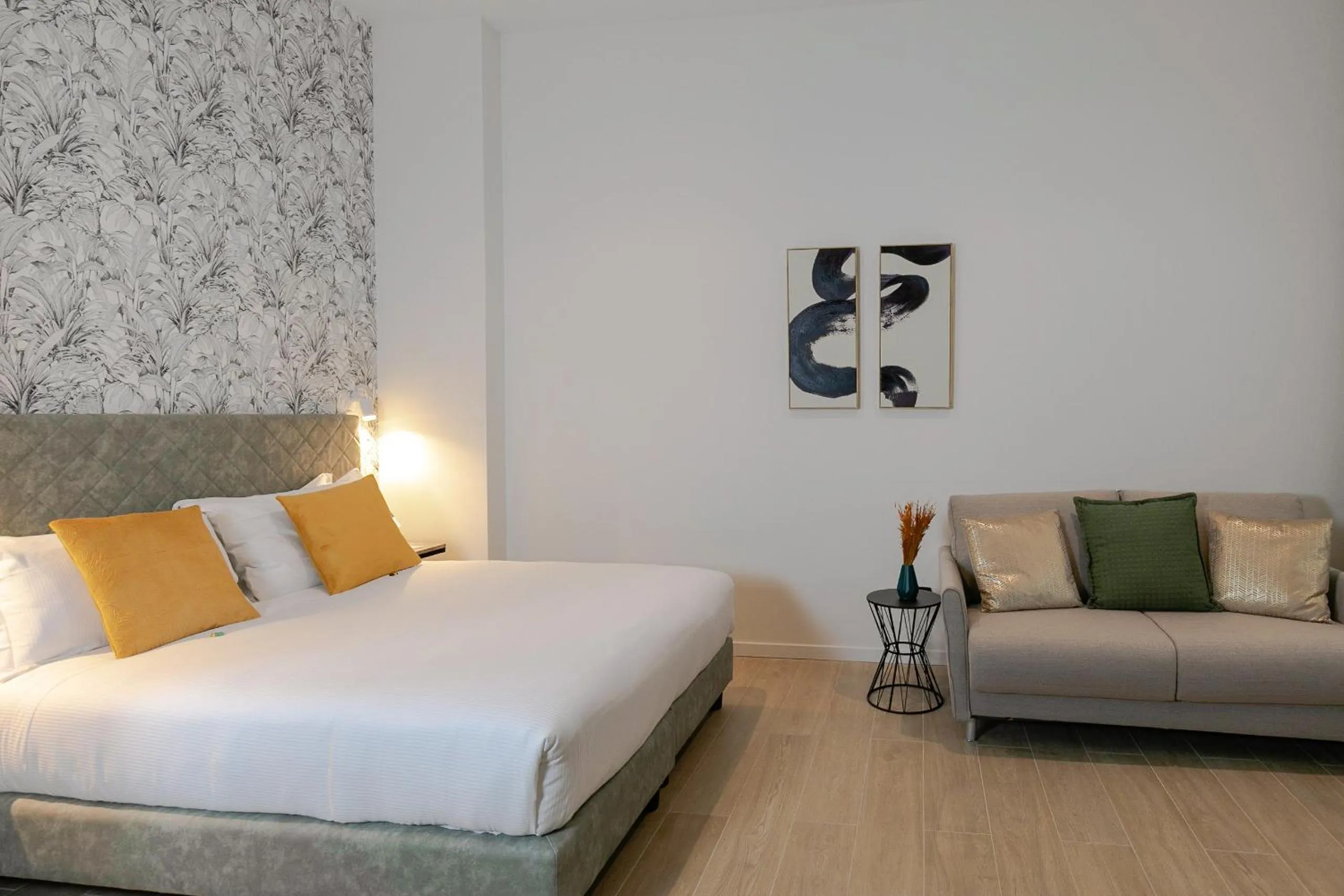 Bed in Aiello Hotels - CityLife Apartments