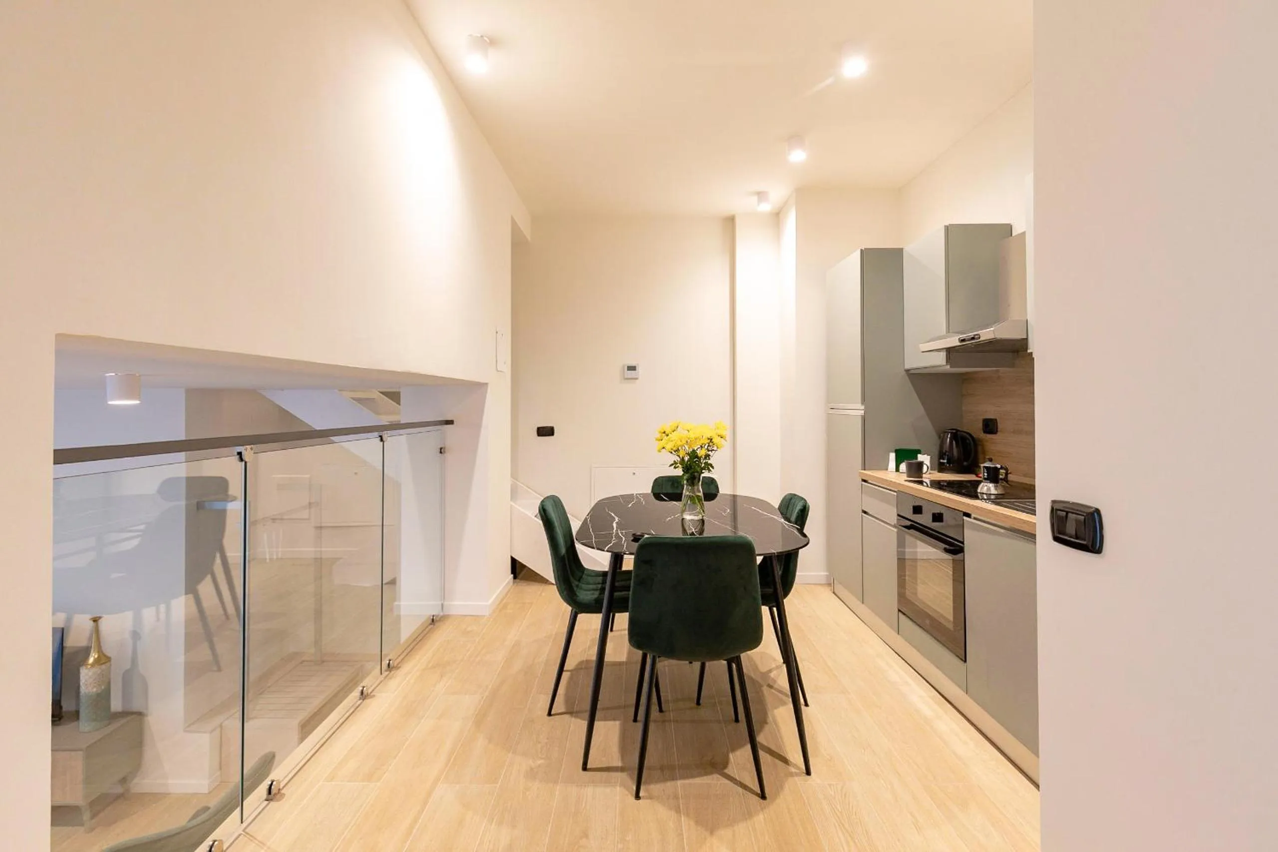 Kitchen or kitchenette in Aiello Hotels - CityLife Apartments